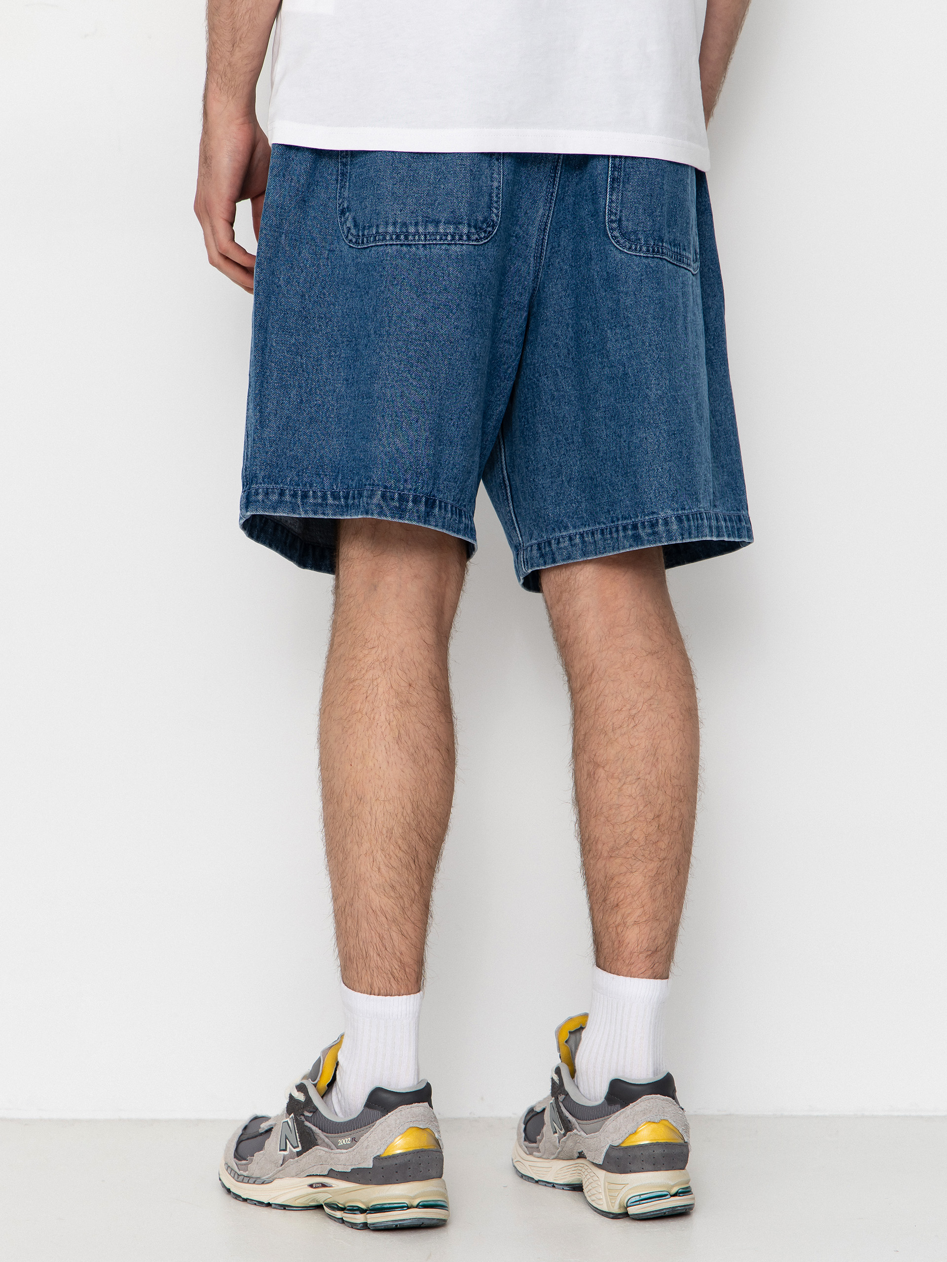 Pantaloni scurți OBEY Easy Denim (light indigo)