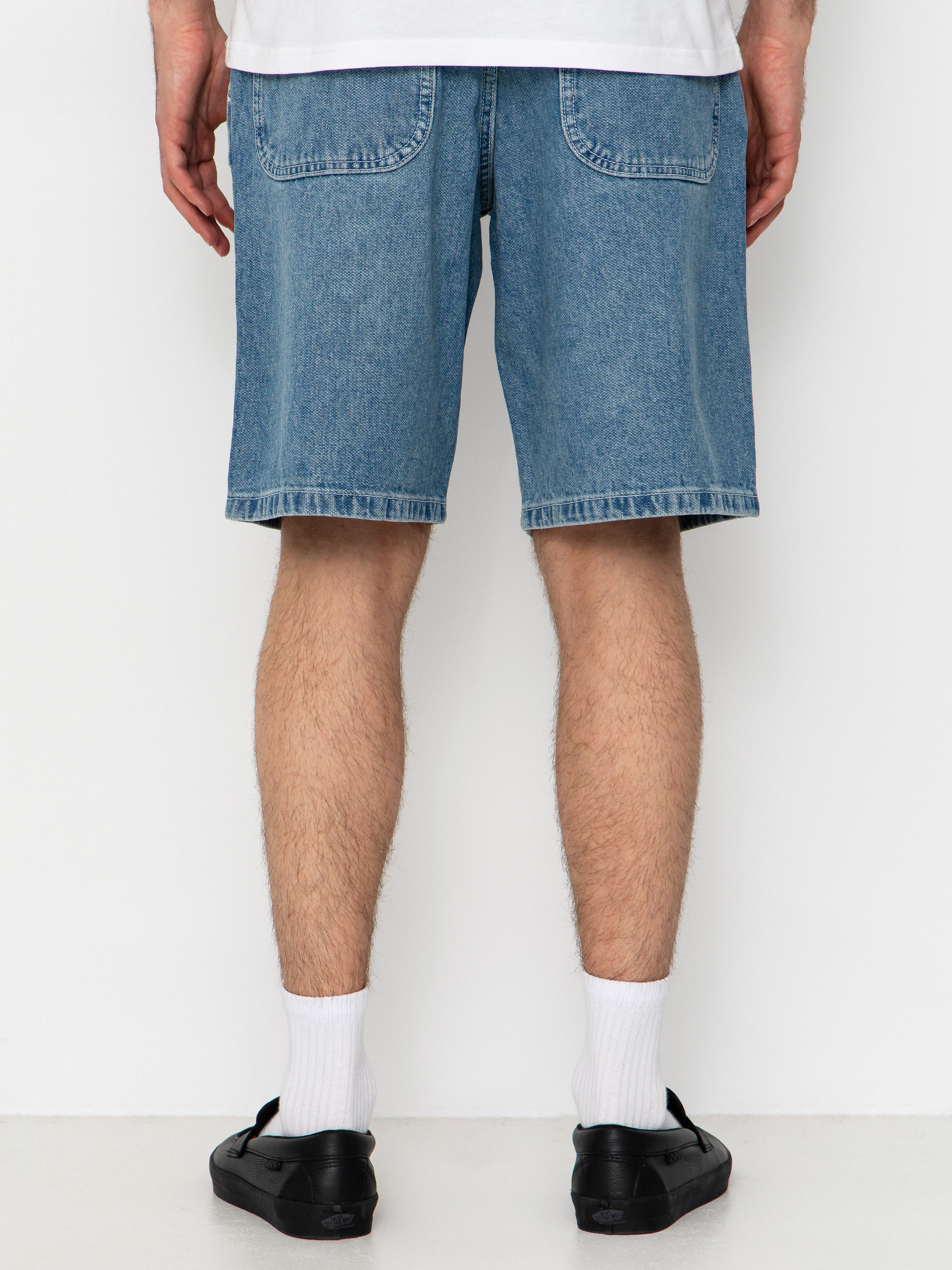 Pantaloni scurți Vans Chore Loose Denim (stonewash/blue)