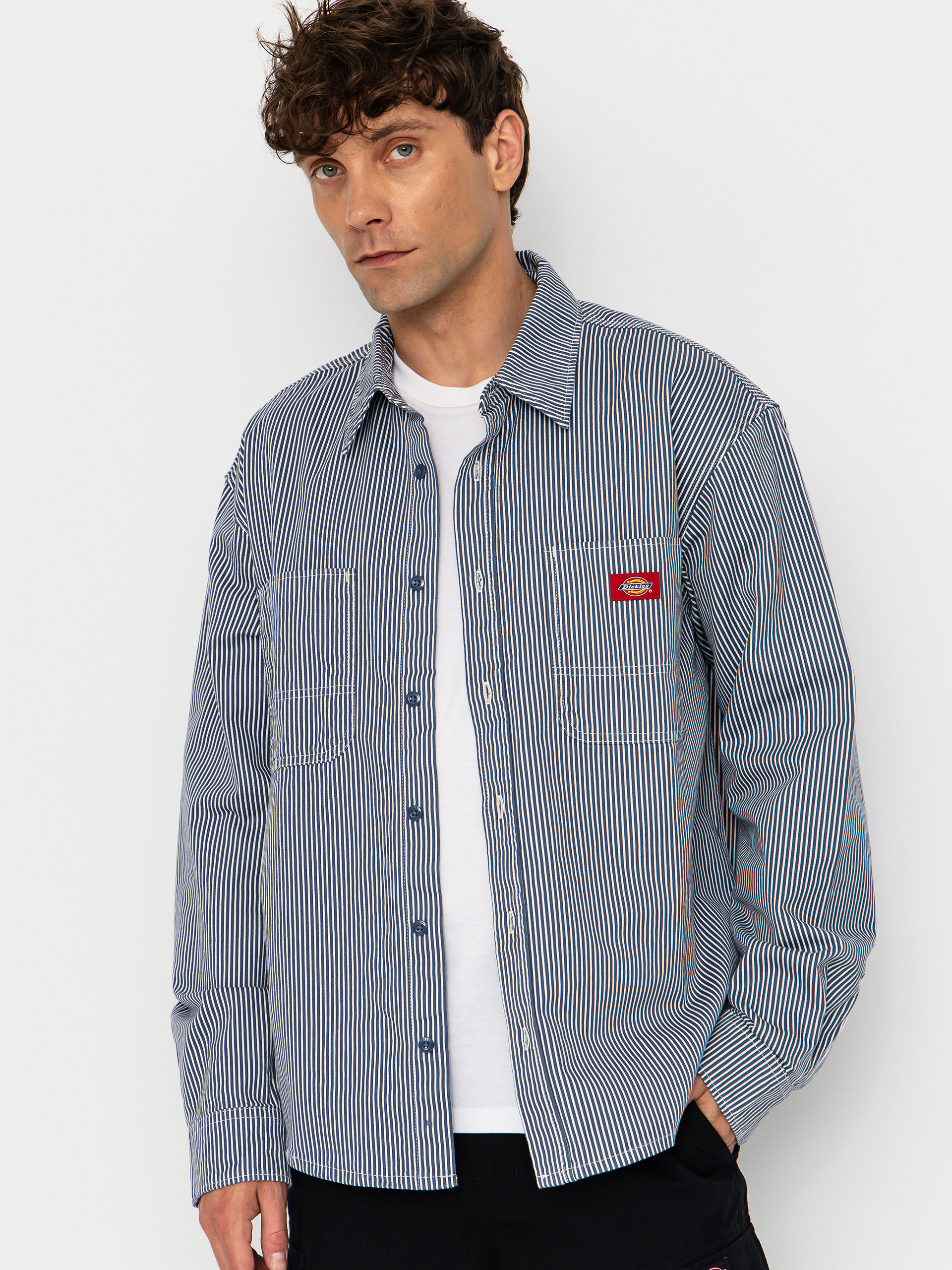 Cămașă Dickies Hickory Work (retro indigo)