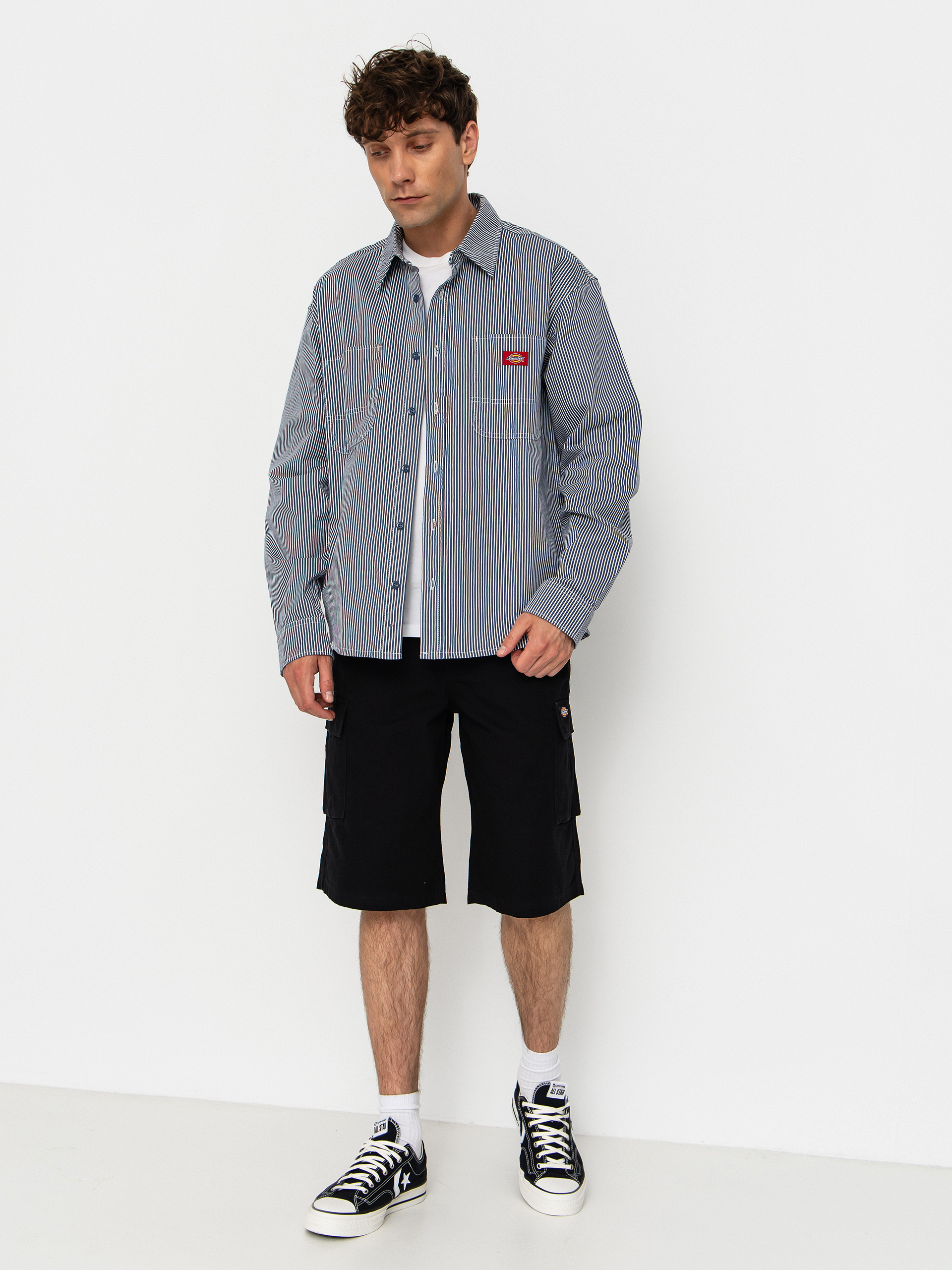 Cămașă Dickies Hickory Work (retro indigo)