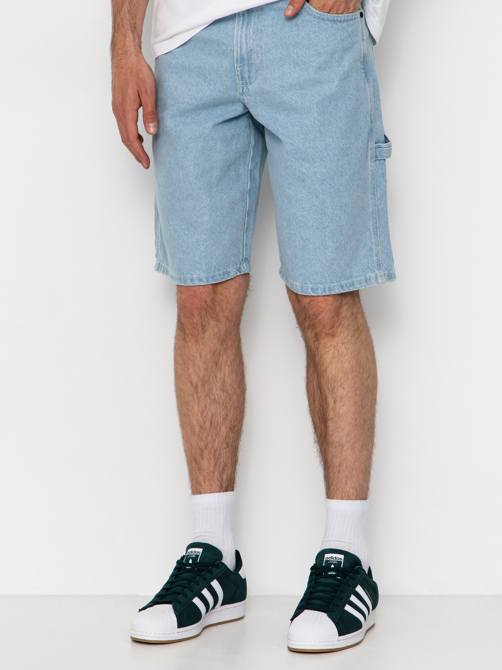 Pantaloni scurți Dickies 993 11 Inch Carpenter (vintage aged blue)