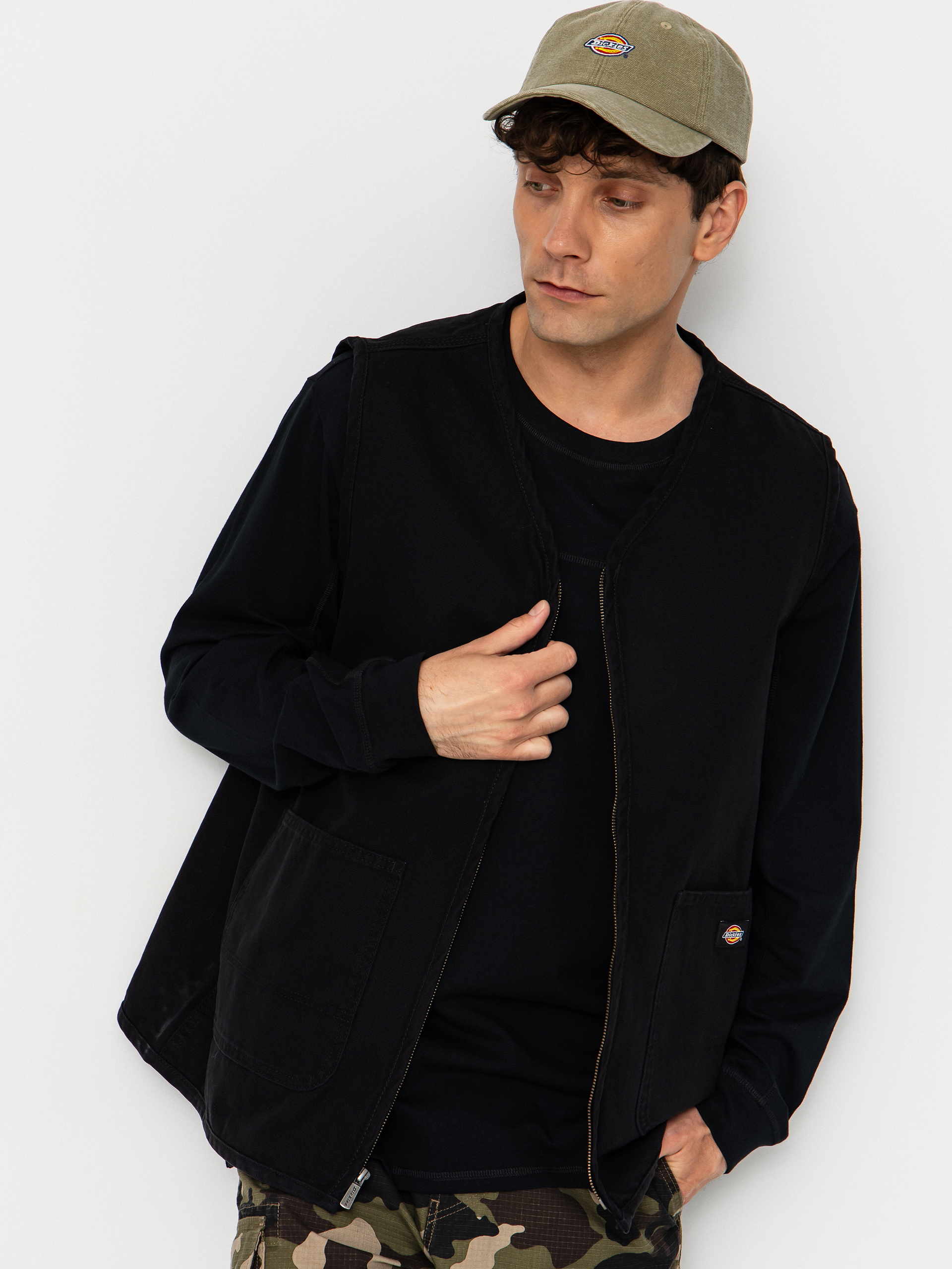 Vestă Dickies Canvas Summer (black)