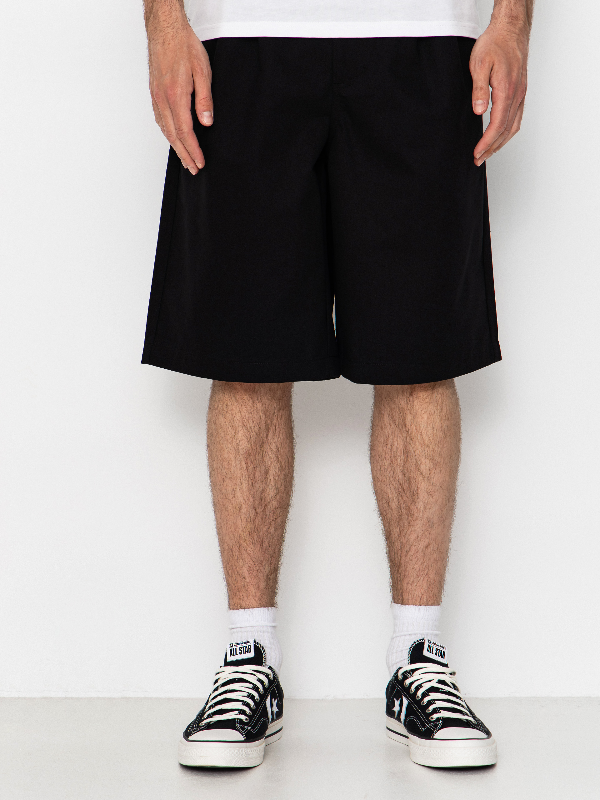 Pantaloni scurți HUF Sorta Long Chino (black)