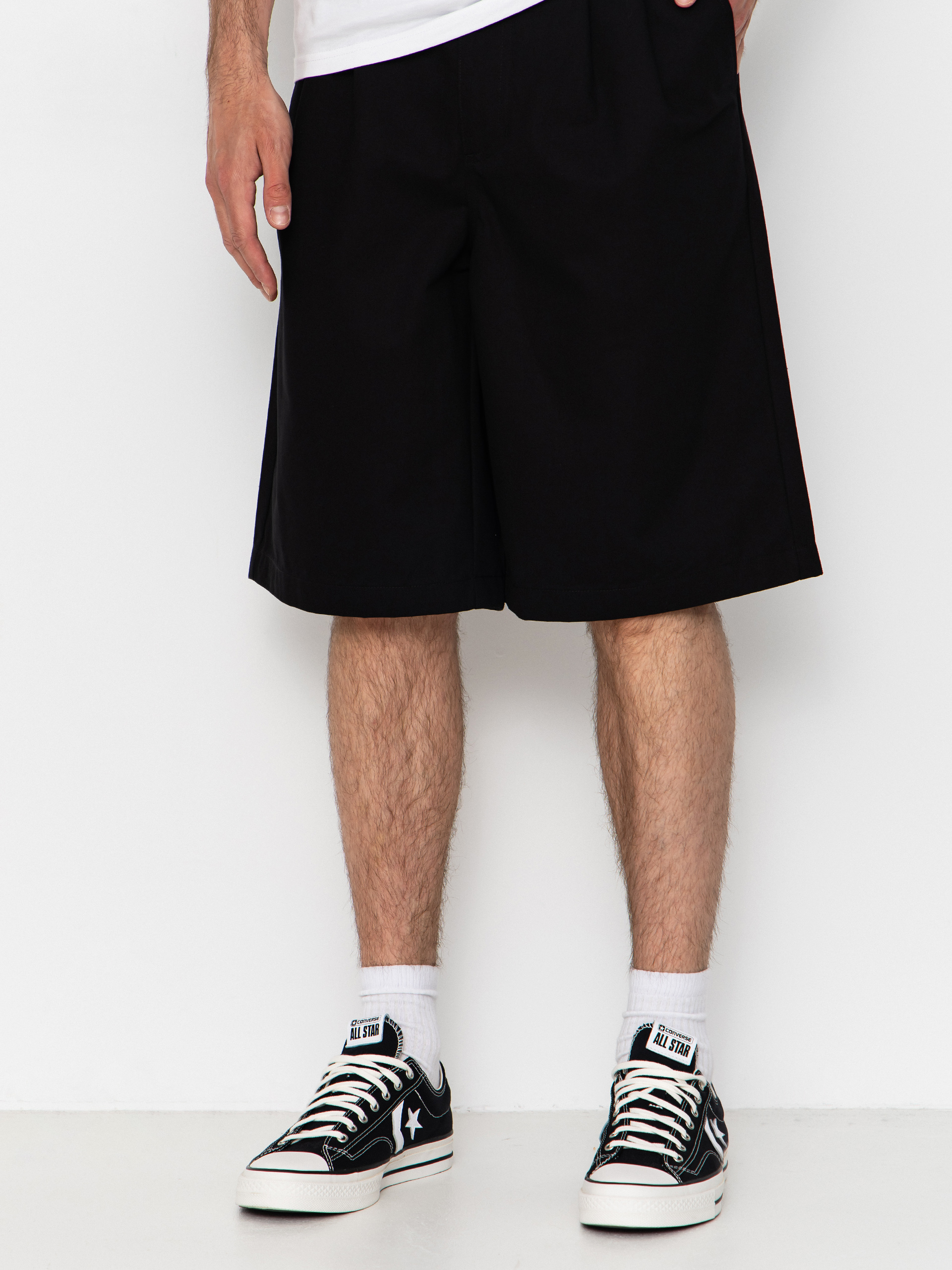 Pantaloni scurți HUF Sorta Long Chino (black)