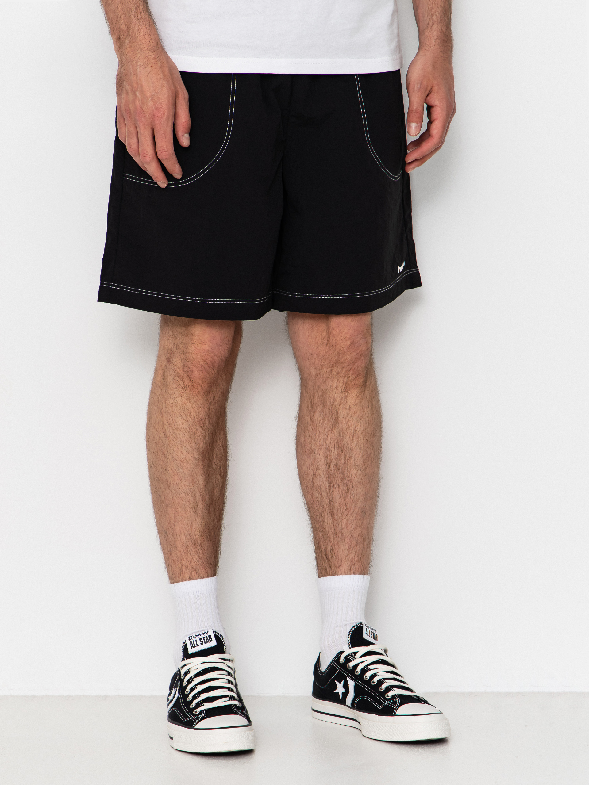 Pantaloni scurți HUF 89 Contrast Easy (black)