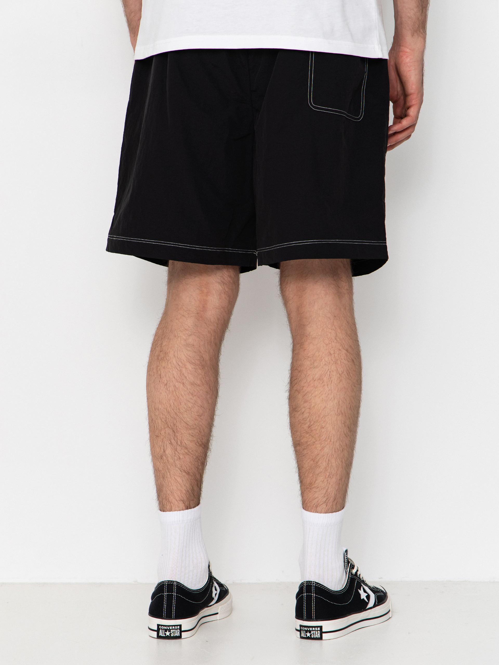 Pantaloni scurți HUF 89 Contrast Easy (black)