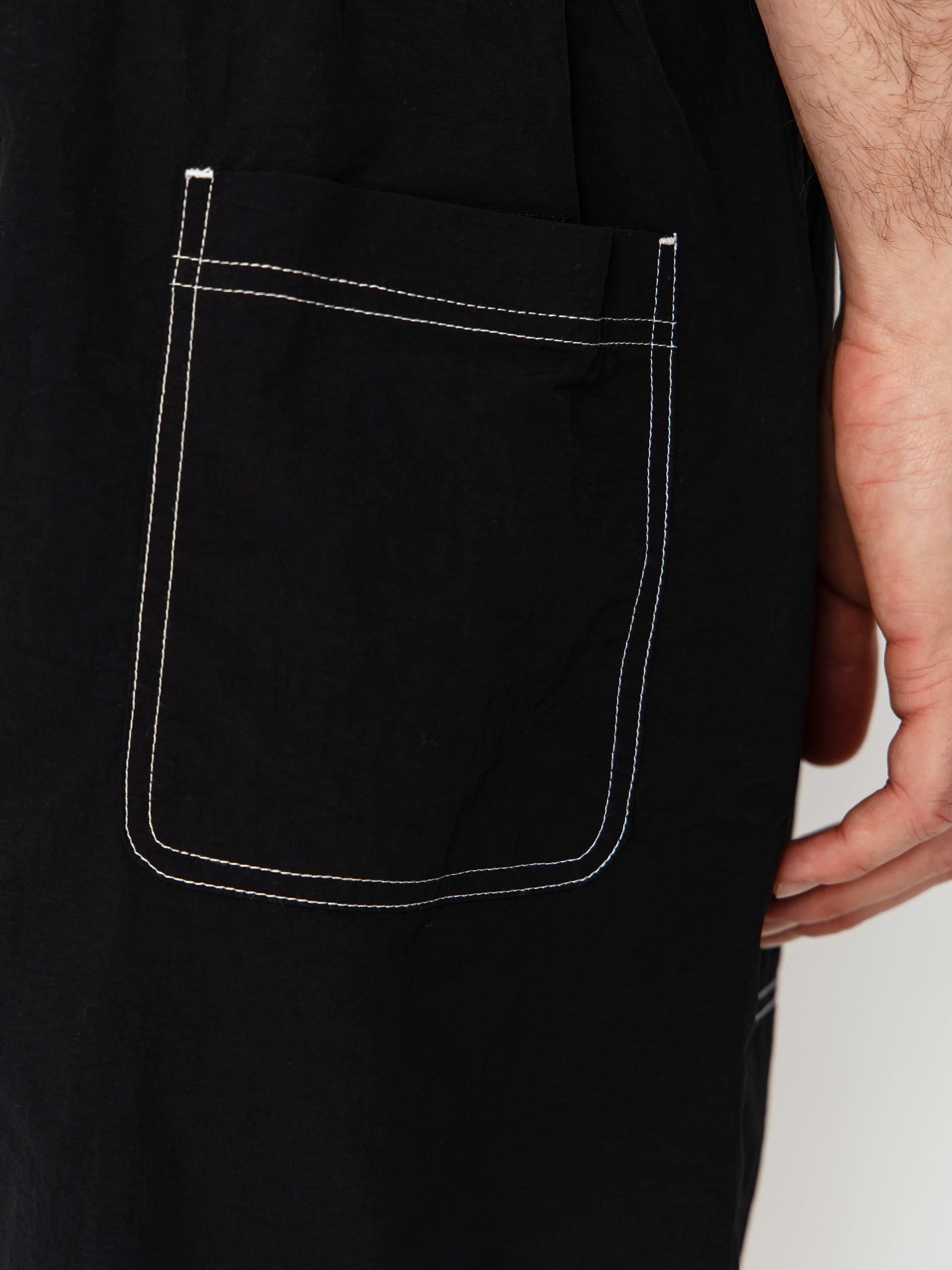 Pantaloni scurți HUF 89 Contrast Easy (black)