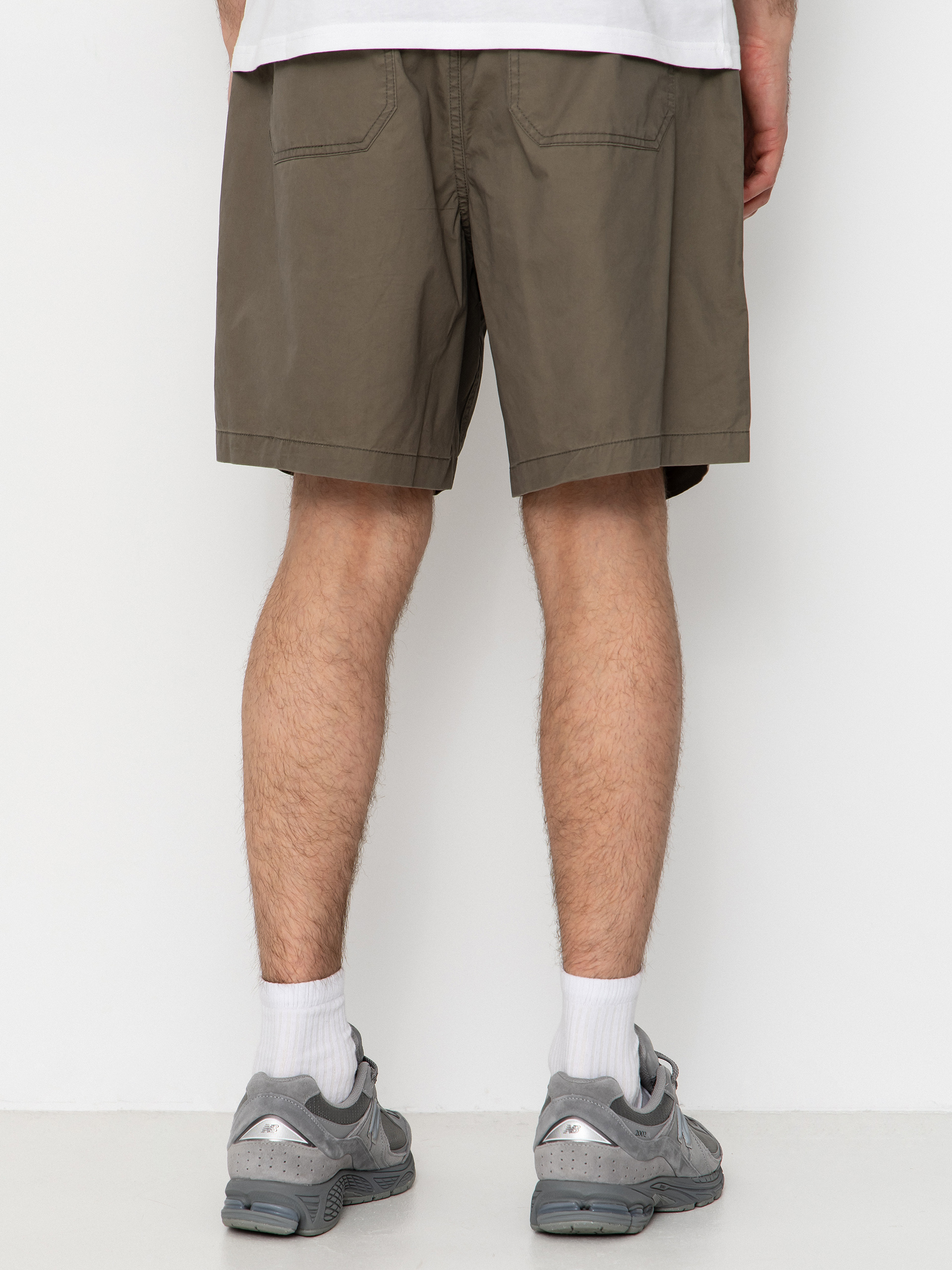 Pantaloni scurți OBEY Easy Trail (smokey olive faded wash)