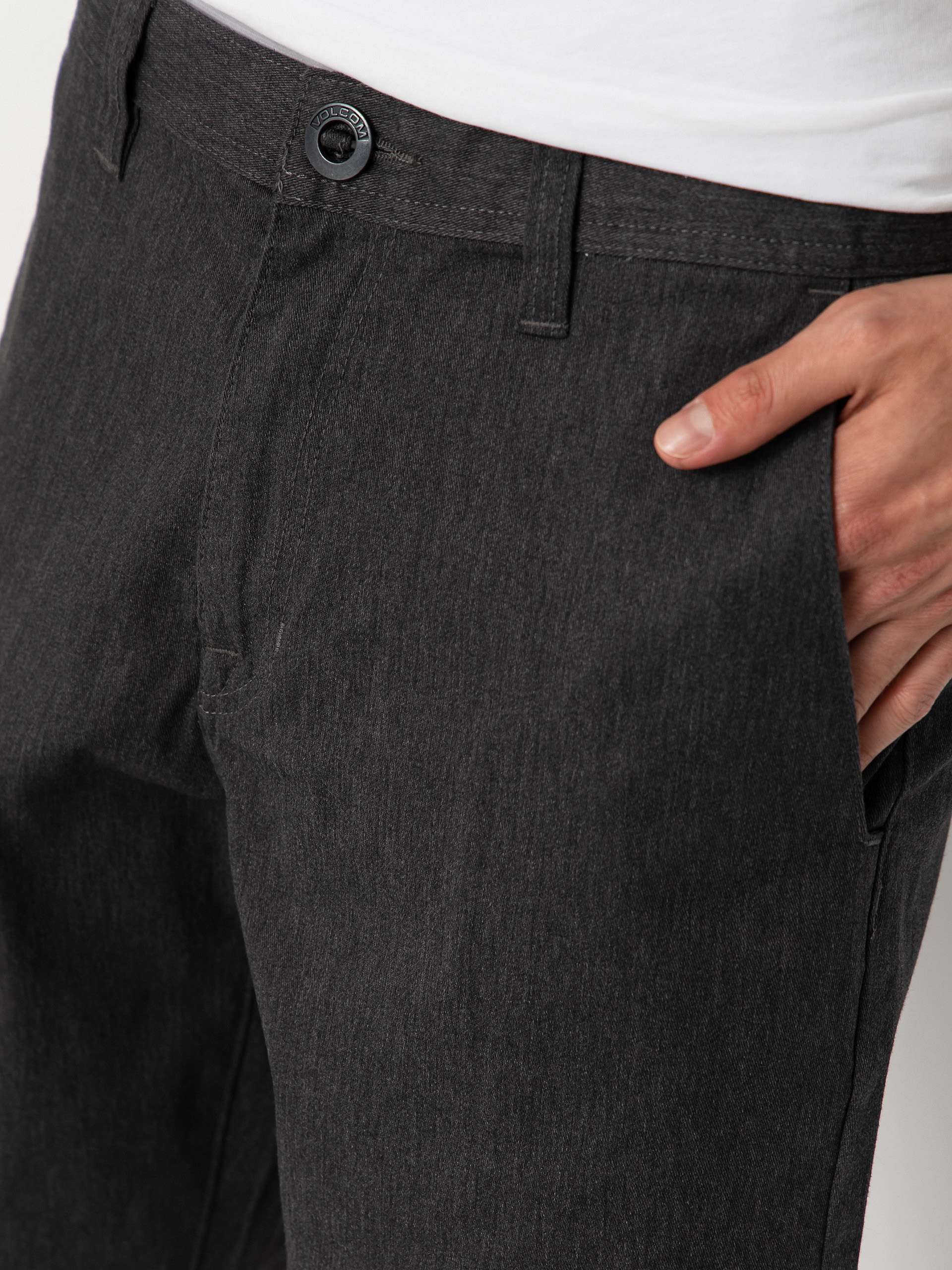 Pantaloni scurți Volcom Frckn Mdn Strch 21 (charcoal heather)