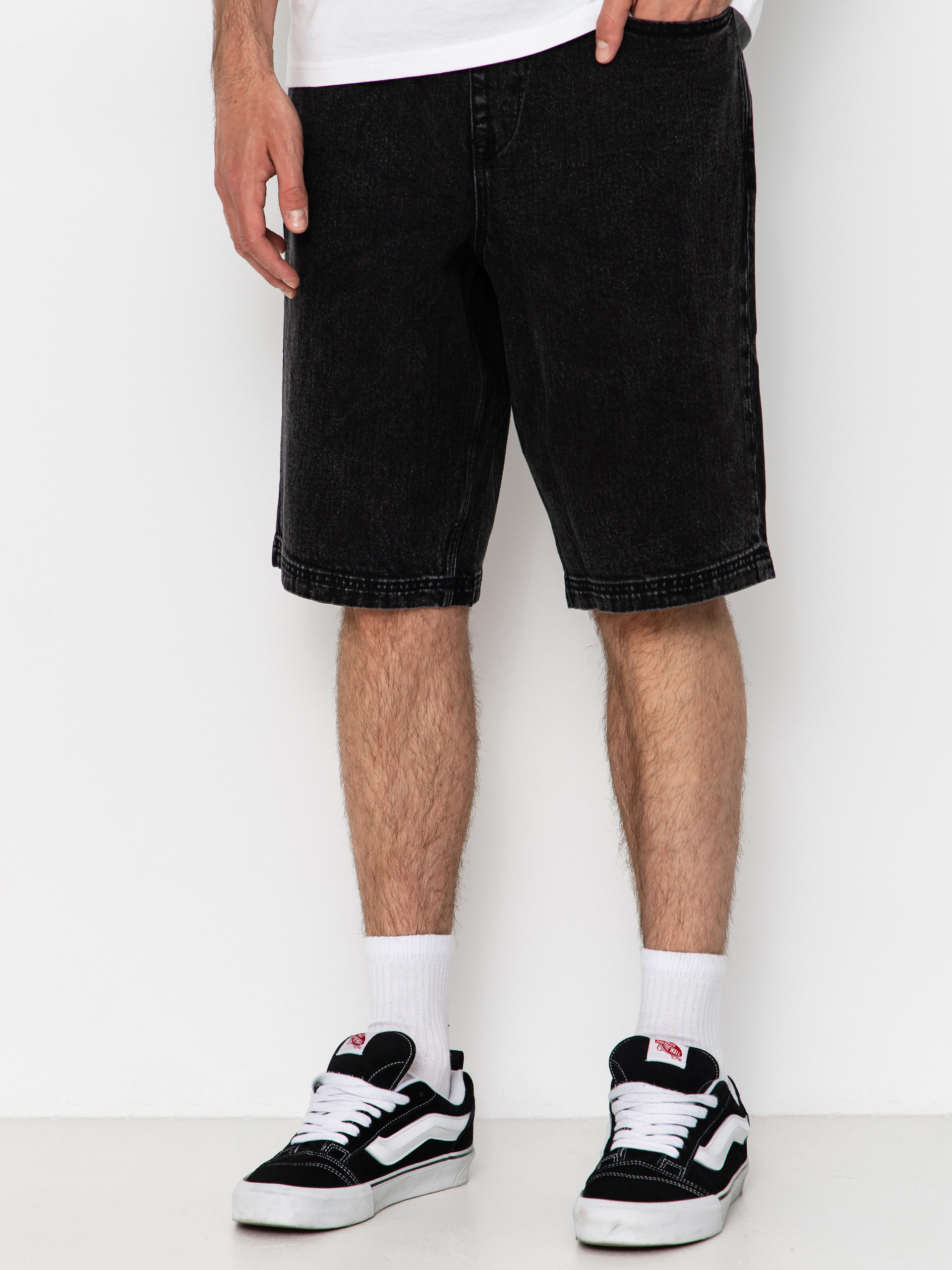 Pantaloni scurți Volcom Freazy Ew 22 (blackity black)