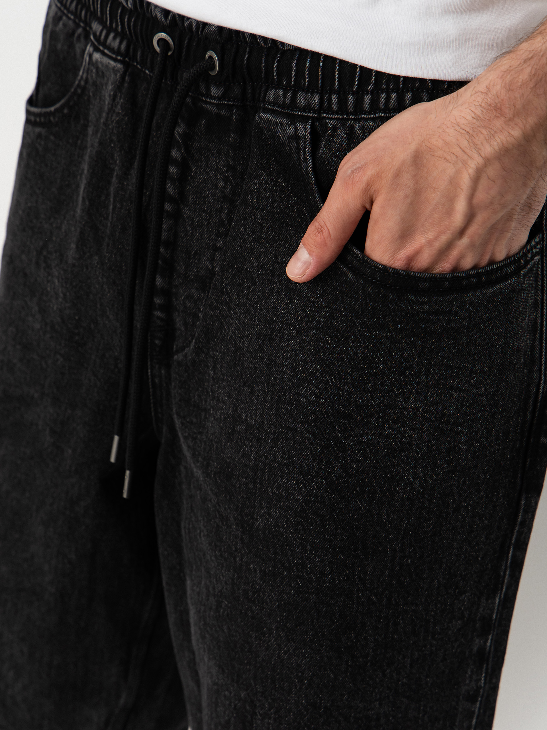 Pantaloni scurți Volcom Freazy Ew 22 (blackity black)