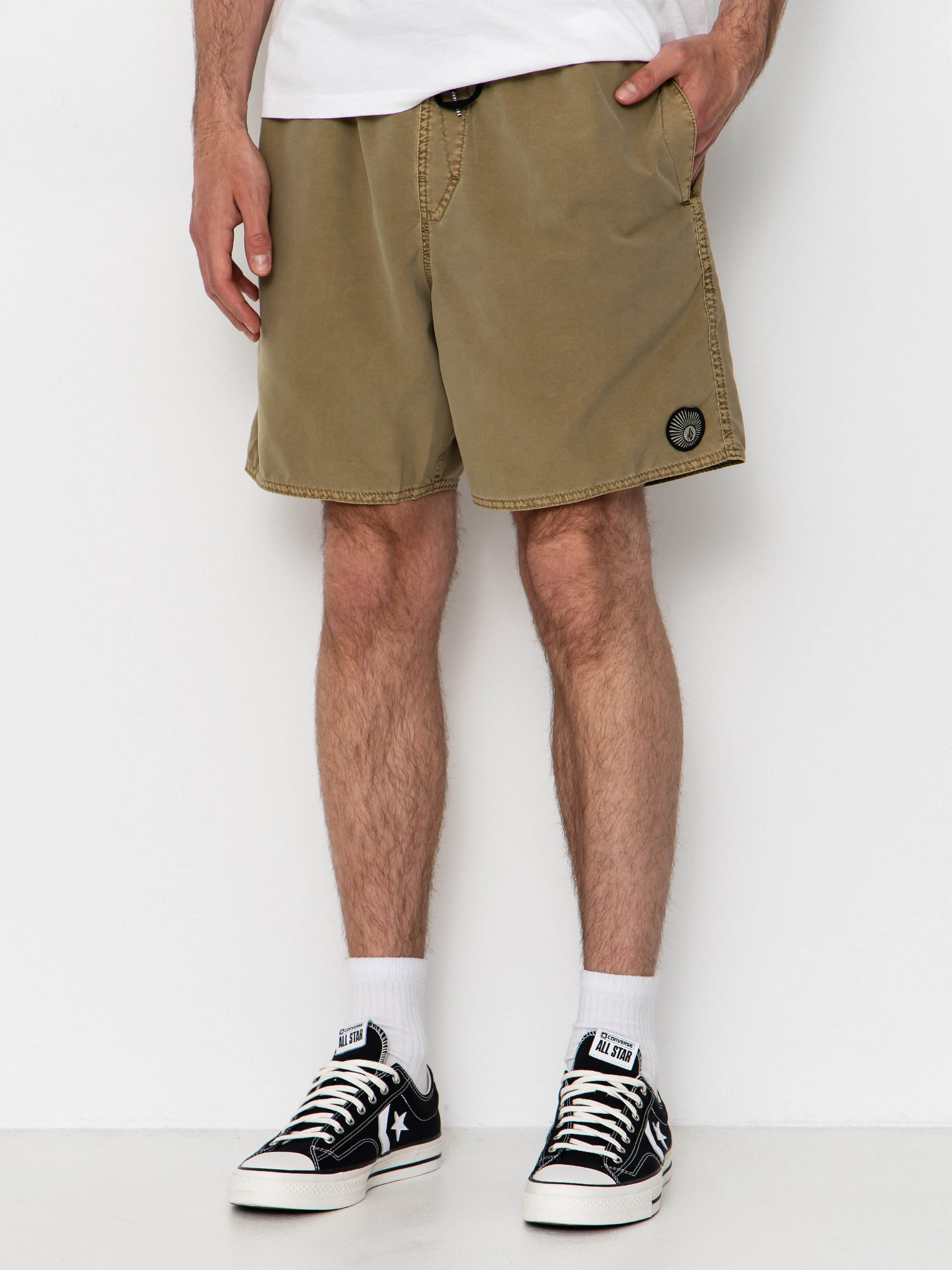 Pantaloni scurți Volcom Center Trunk 17 (desert)