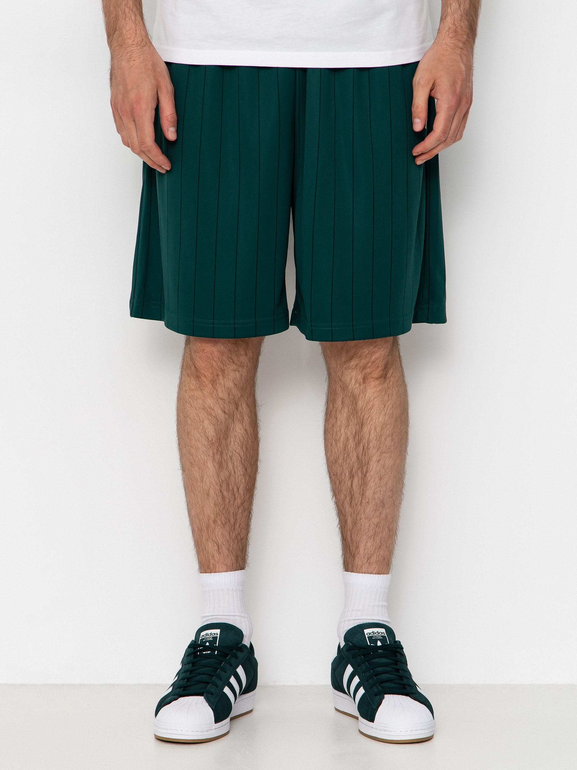 Pantaloni scurți Karl Kani Insignia Shadow Pinstripe Soccer (green)