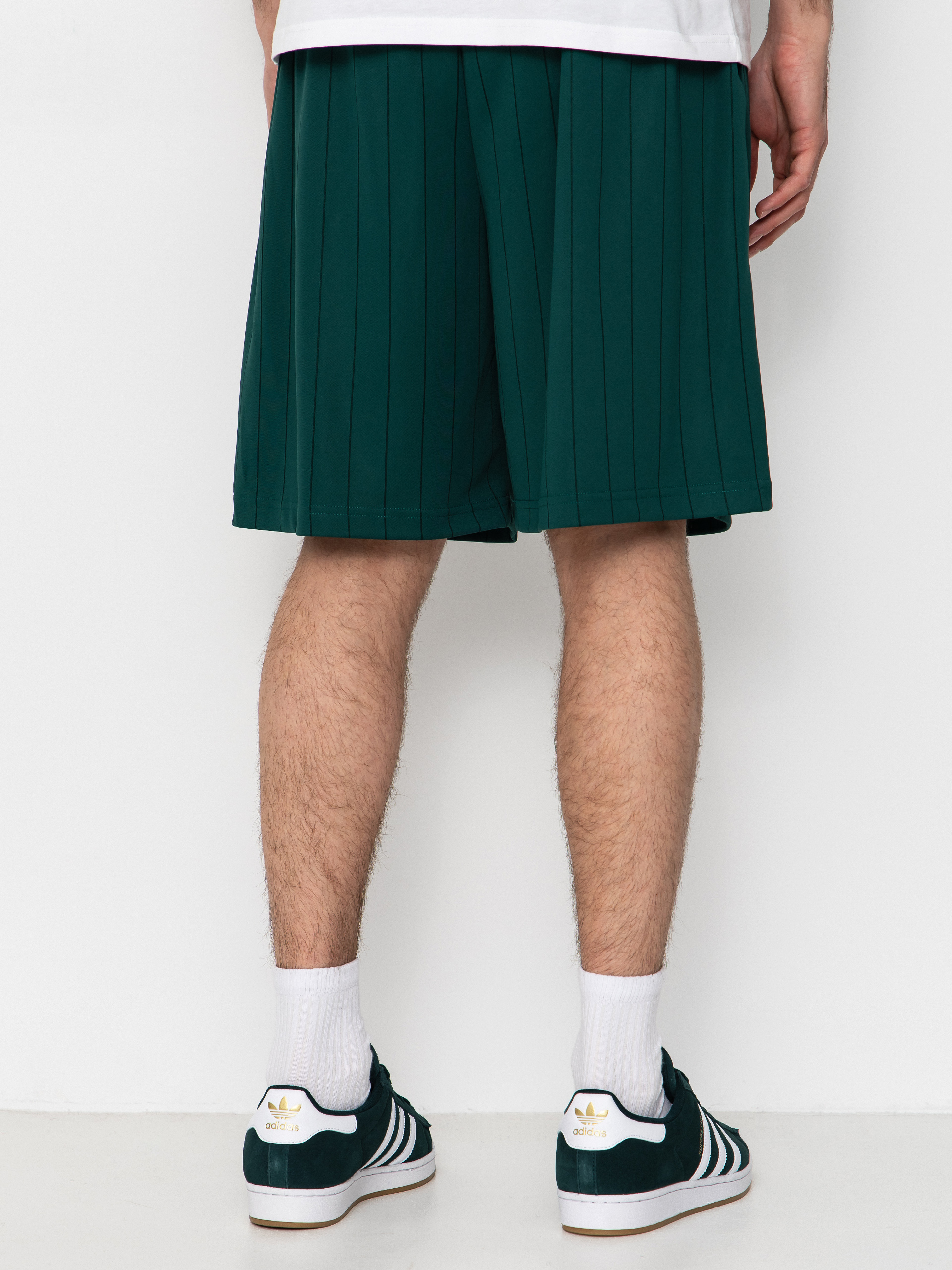 Pantaloni scurți Karl Kani Insignia Shadow Pinstripe Soccer (green)