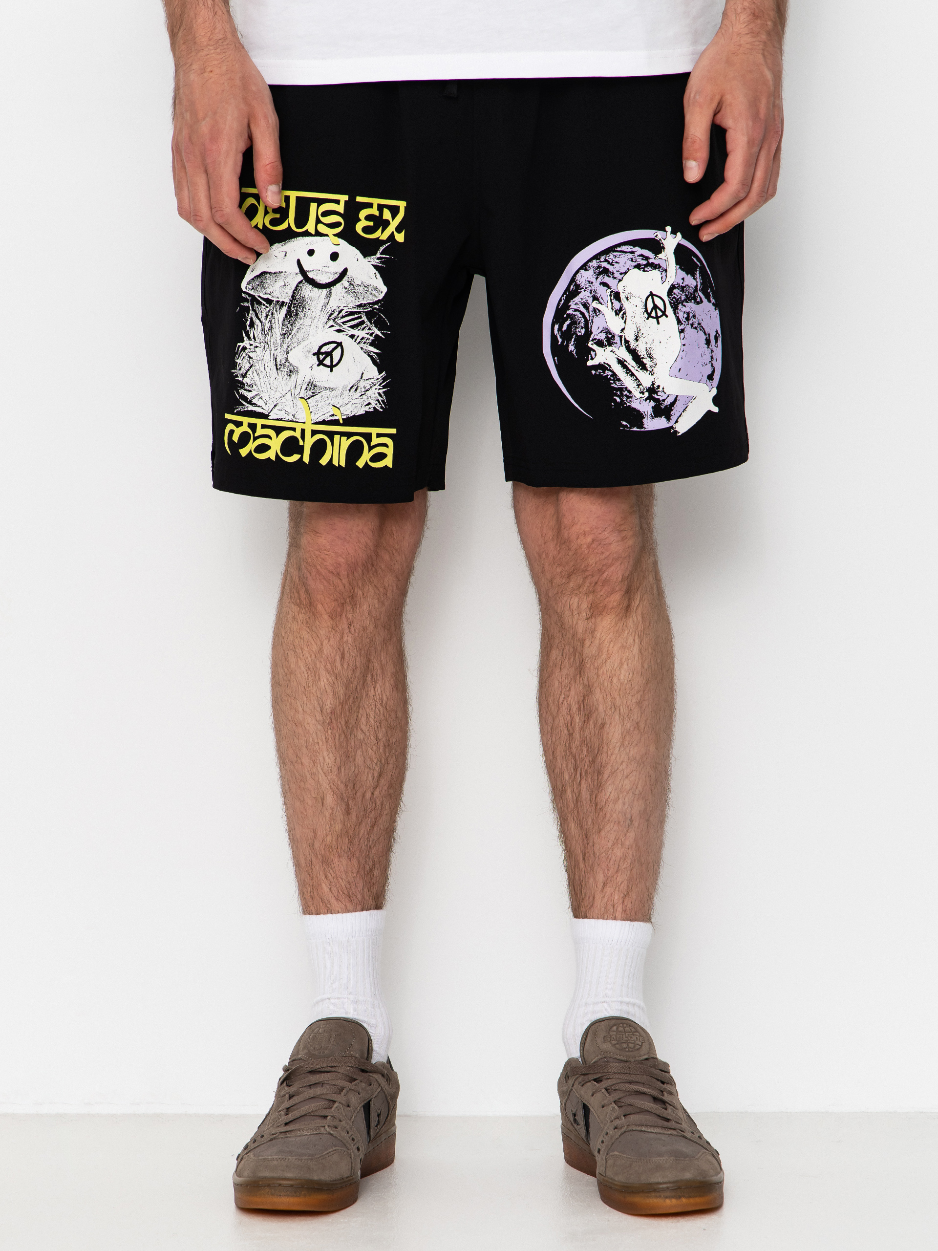 Pantaloni scurți Deus Ex Machina Filmgrab Swim (black)