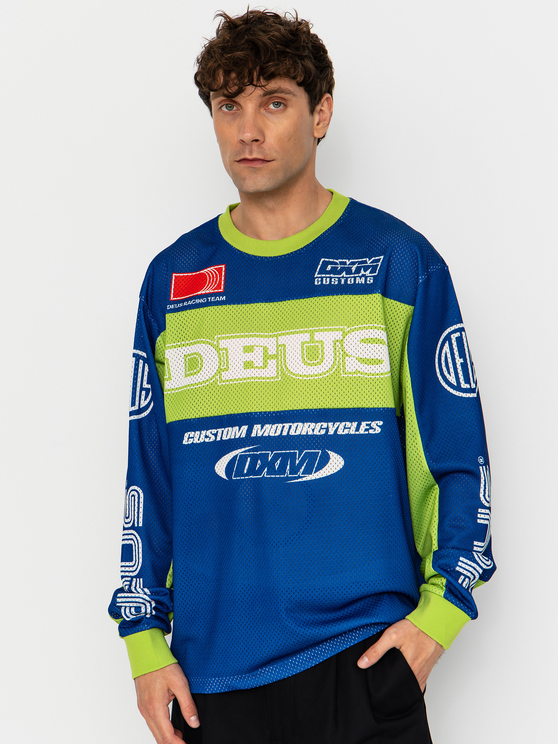 Longsleeve Deus Ex Machina Step Out Moto Jersey