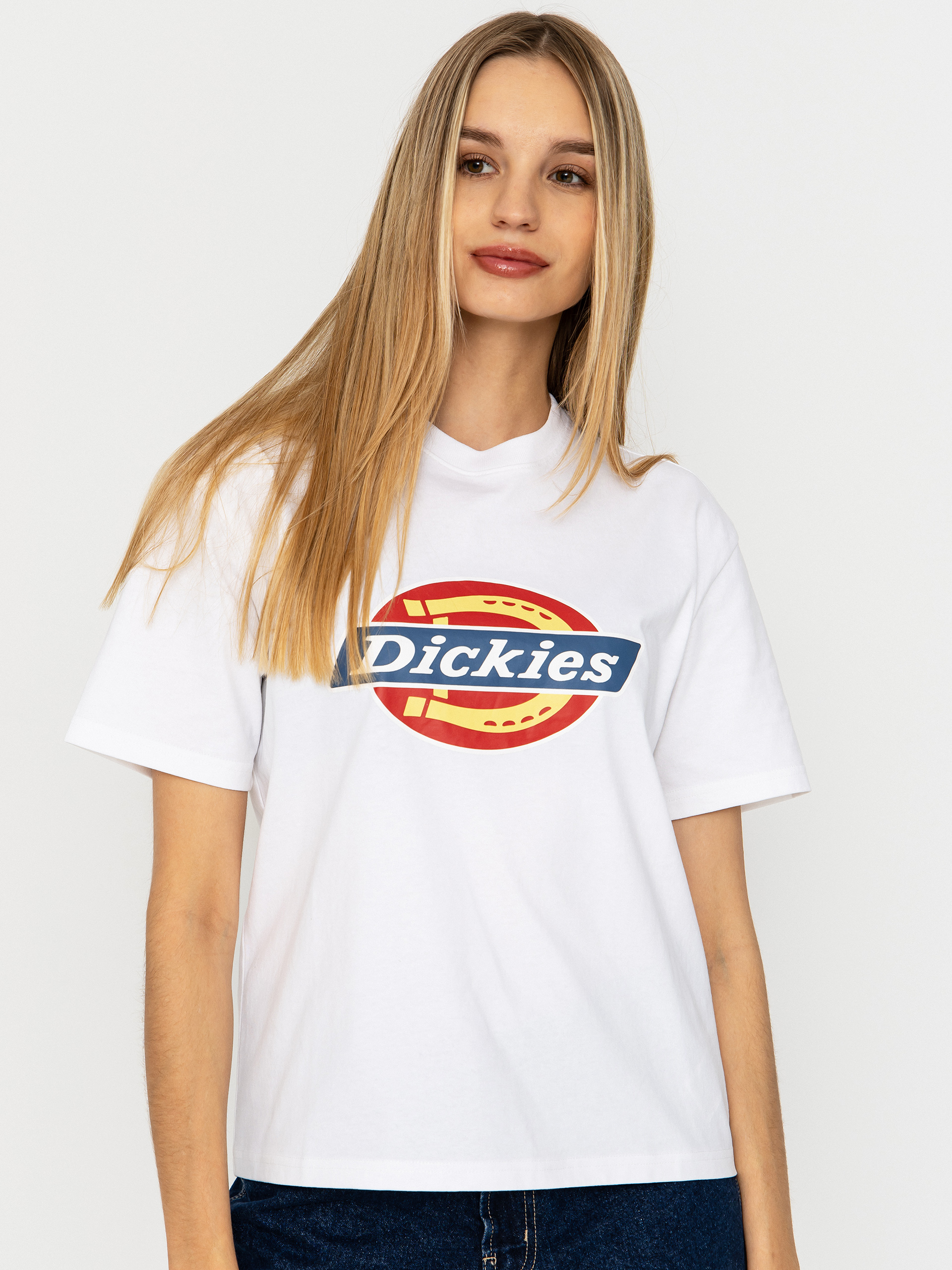 Tricou Dickies Icon Logo Wmn (white)