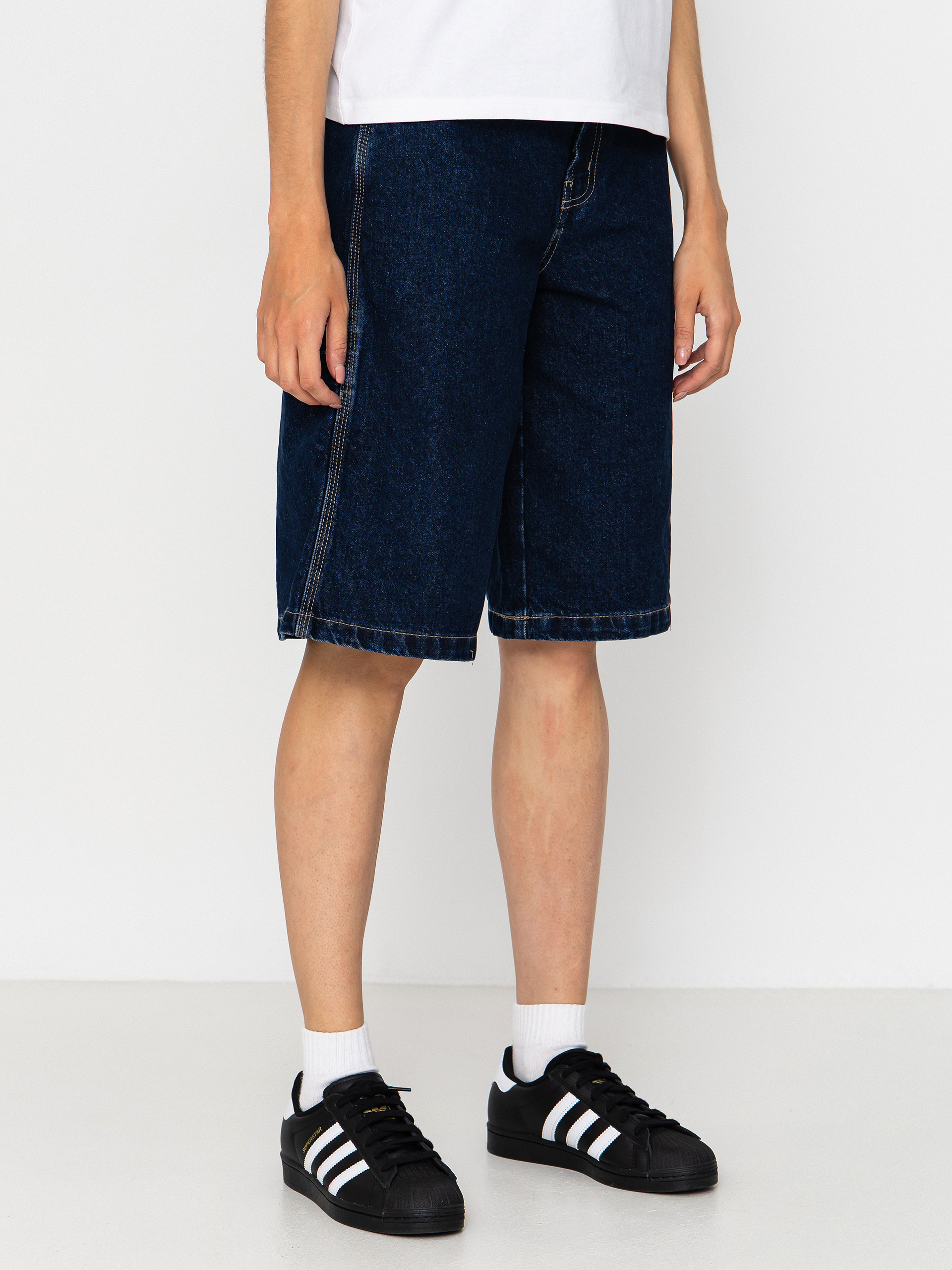 Pantaloni scurți Dickies 957 13 Inch Denim Wmn (dark indigo)