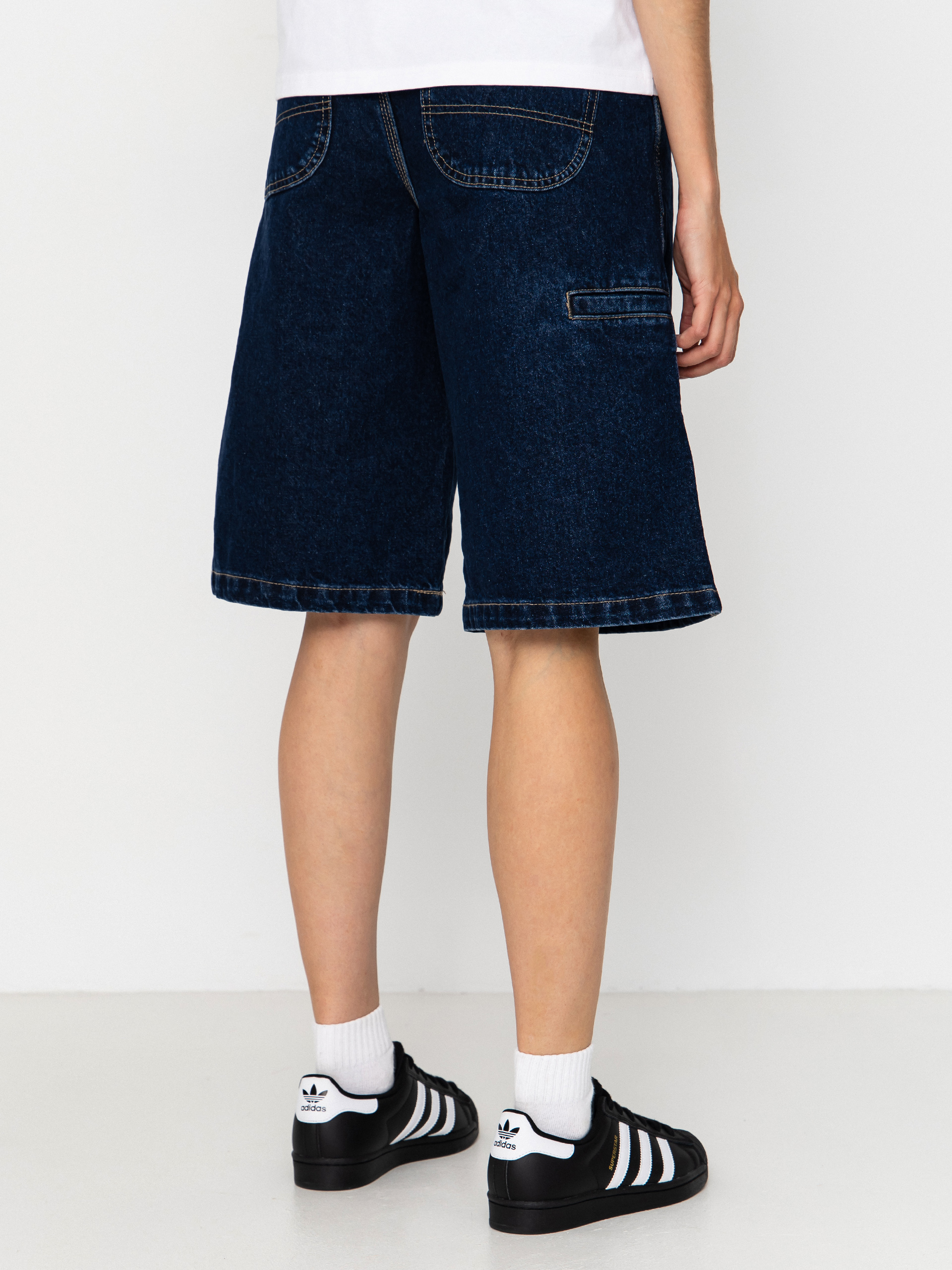 Pantaloni scurți Dickies 957 13 Inch Denim Wmn (dark indigo)
