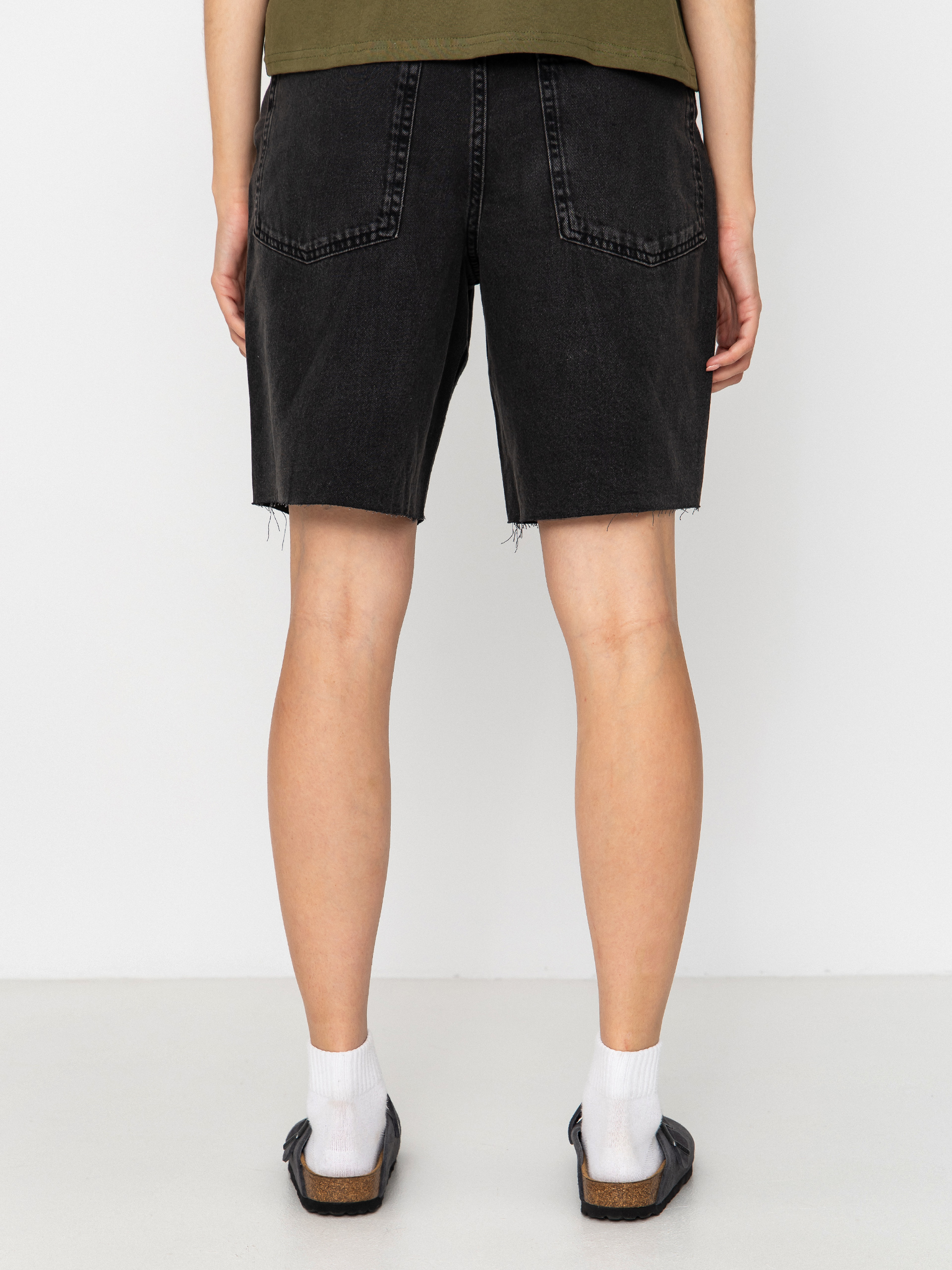 Pantaloni scurți Vans Sirelle Cut Off Wmn (washed black)