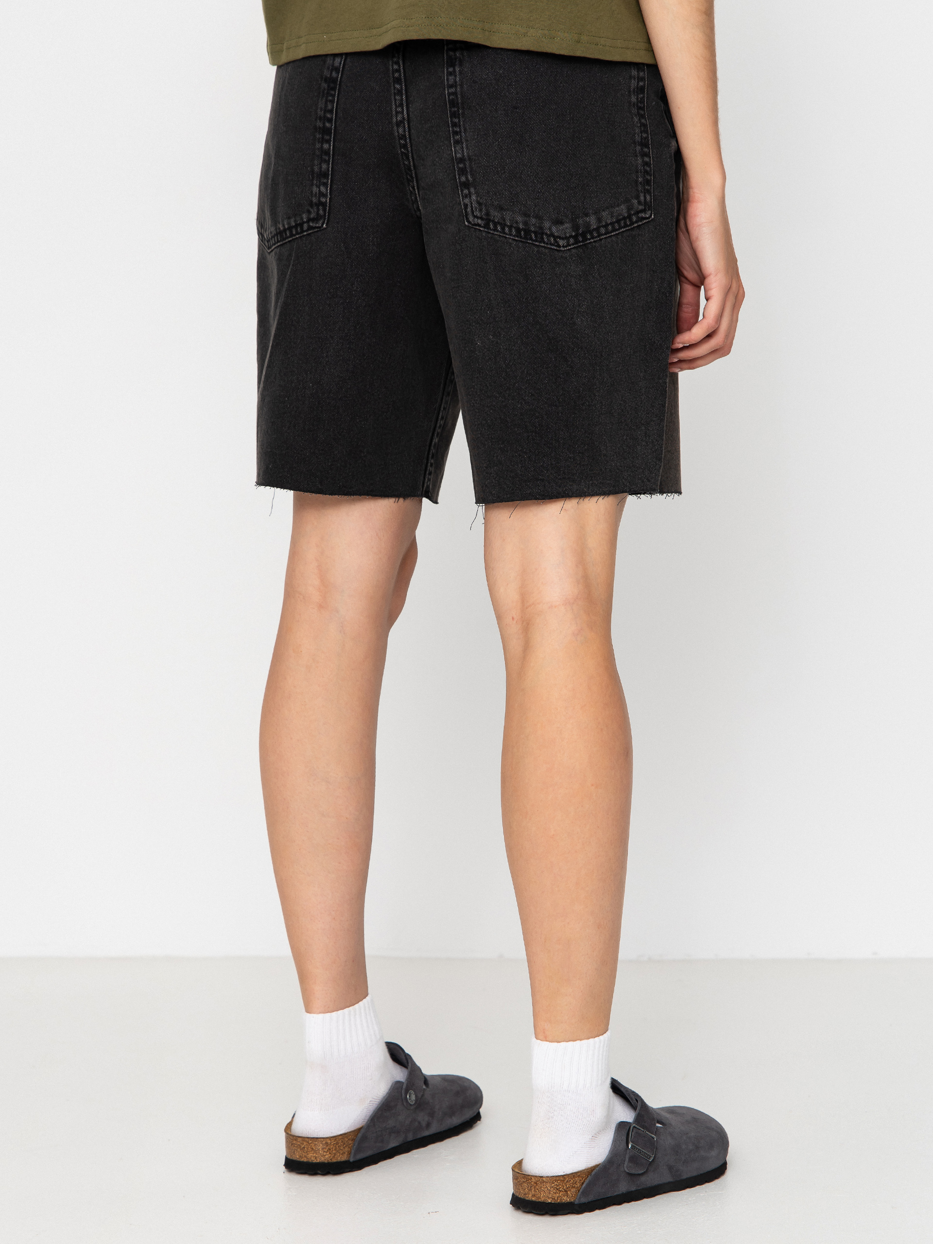 Pantaloni scurți Vans Sirelle Cut Off Wmn (washed black)