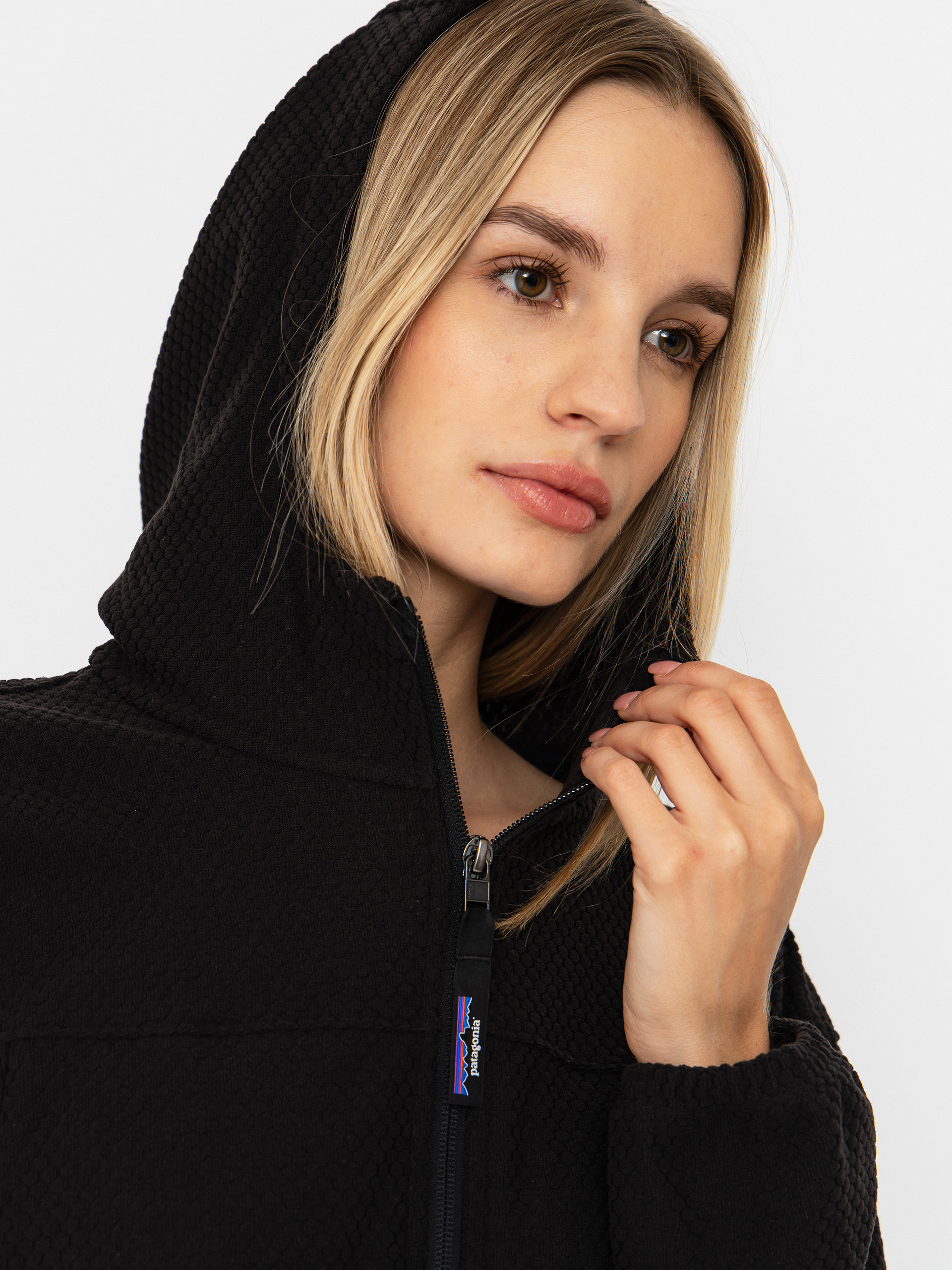 Hanorac Patagonia Textured HD Wmn (black)
