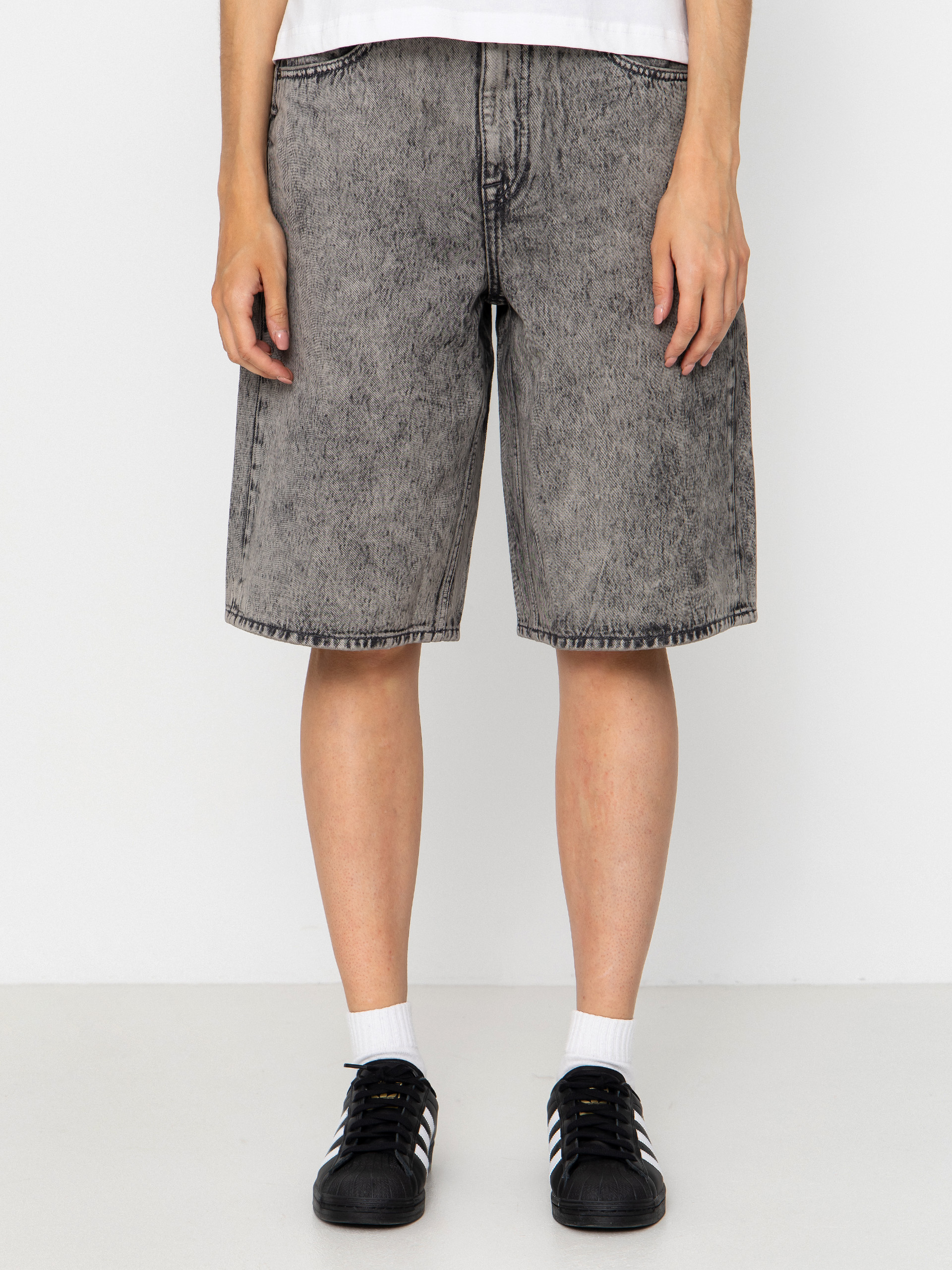 Pantaloni scurți Volcom Beeggy Wmn (grey vintage)
