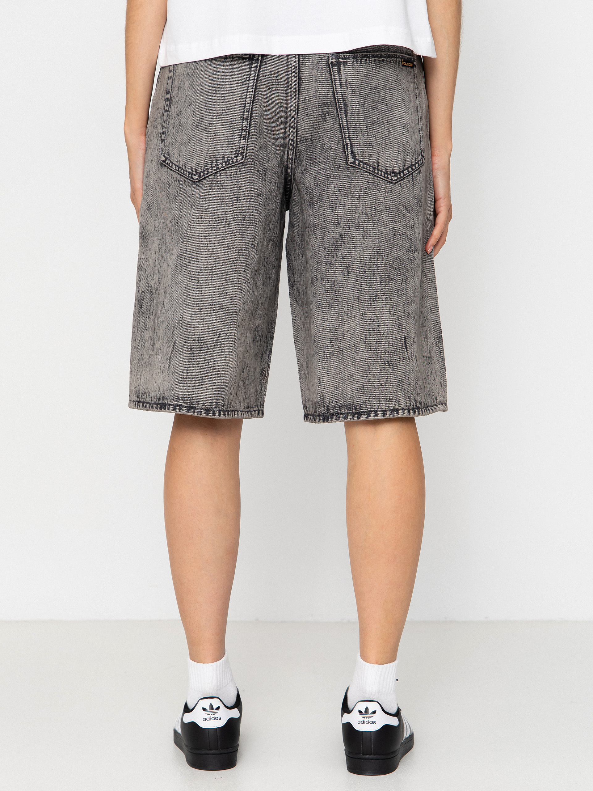 Pantaloni scurți Volcom Beeggy Wmn (grey vintage)