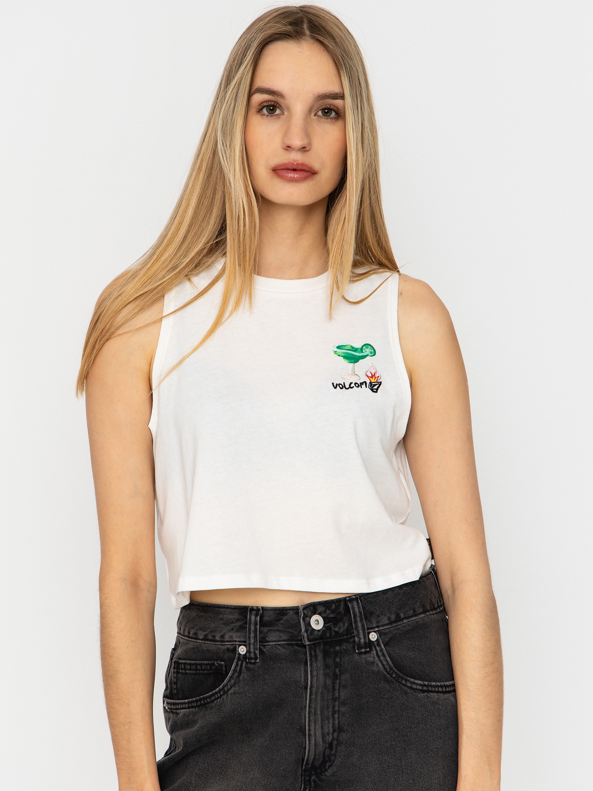 Tricou Volcom Fa Mickey Mason Wmn (off white)