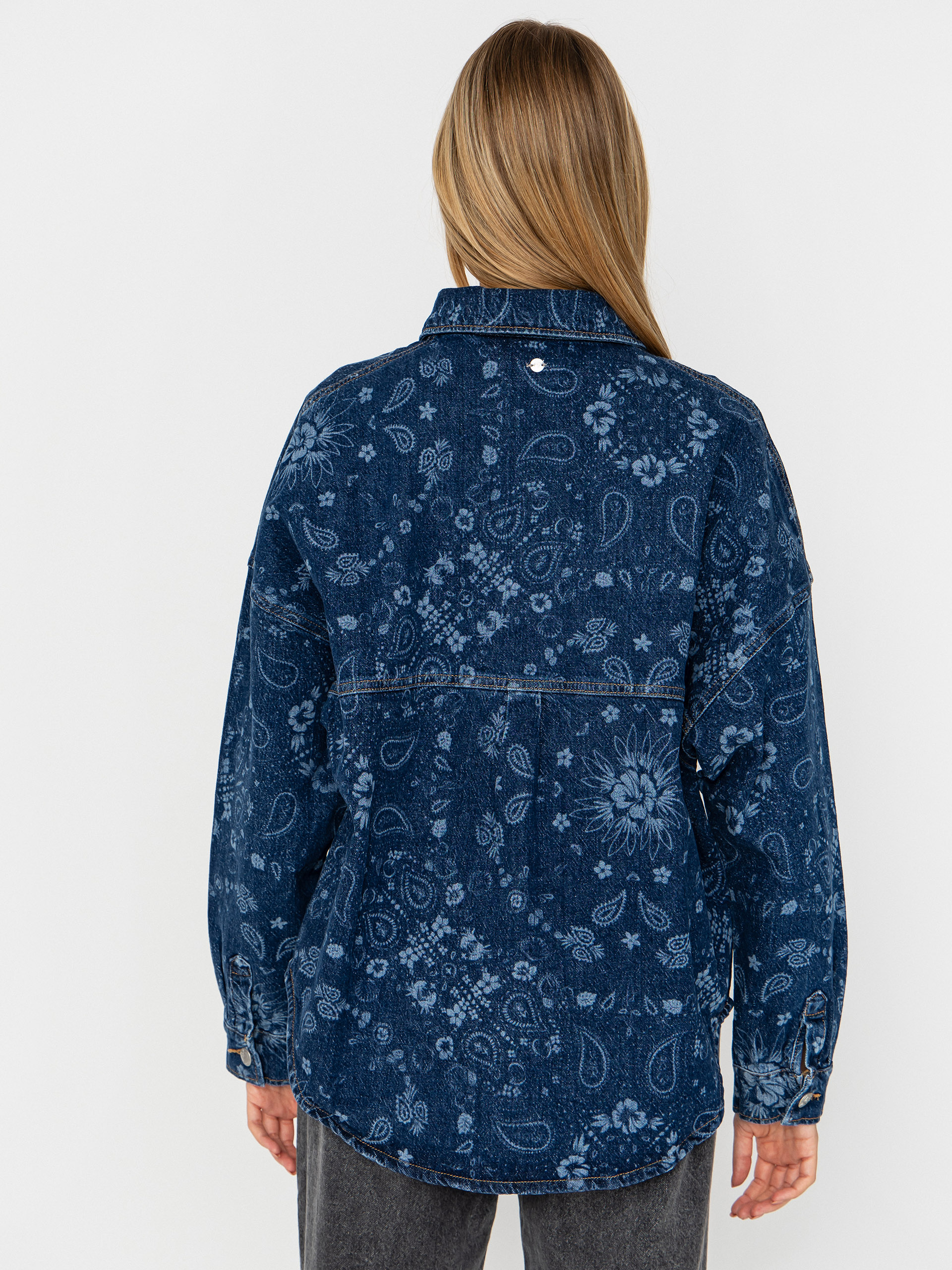 Cămașă Roxy Kick Back Washed Denim Wmn (ocean blue)
