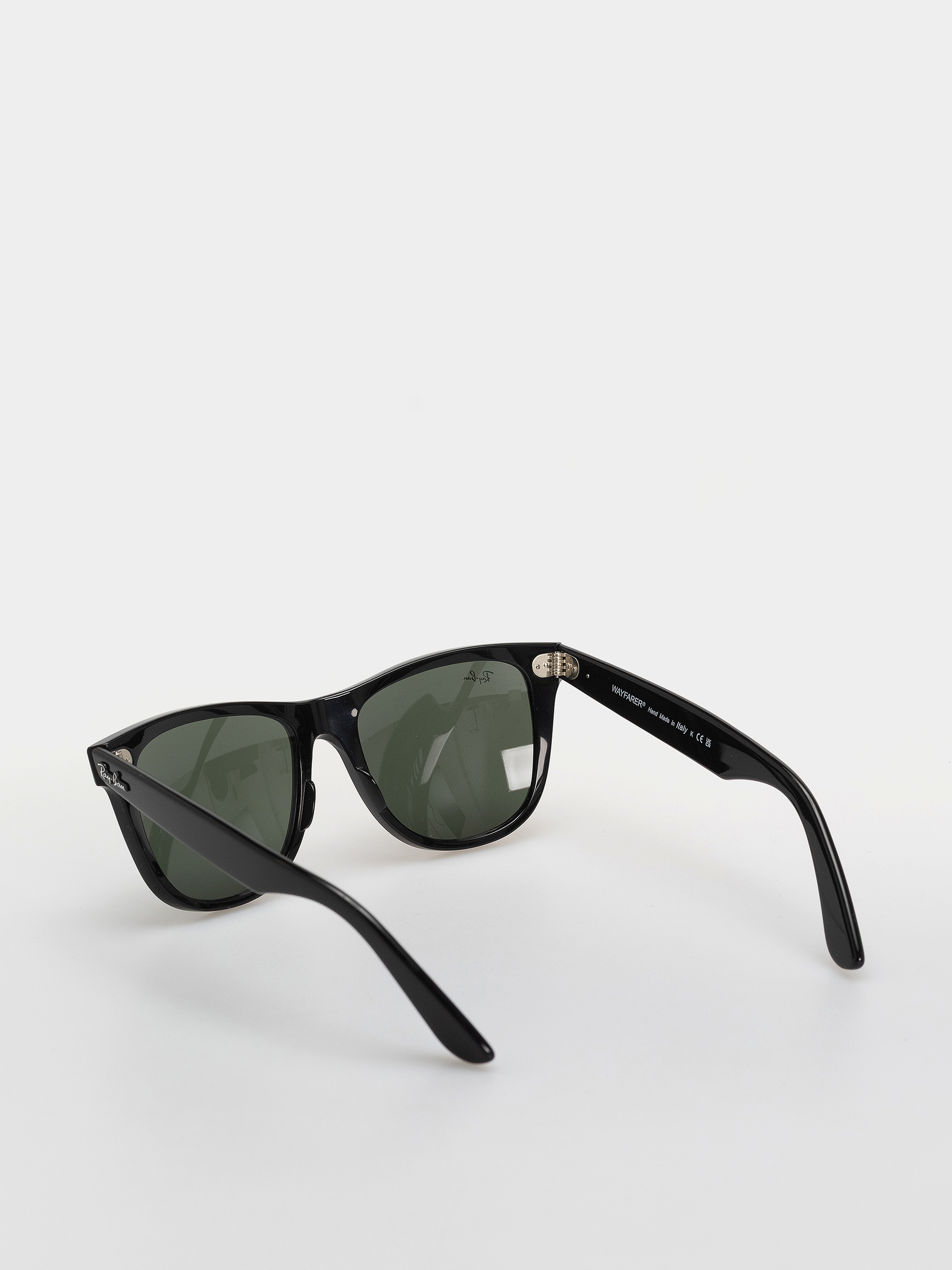 Ochelari de soare Ray-Ban Original Wayfarer Classic (polerowany czarny/zielone g-15)