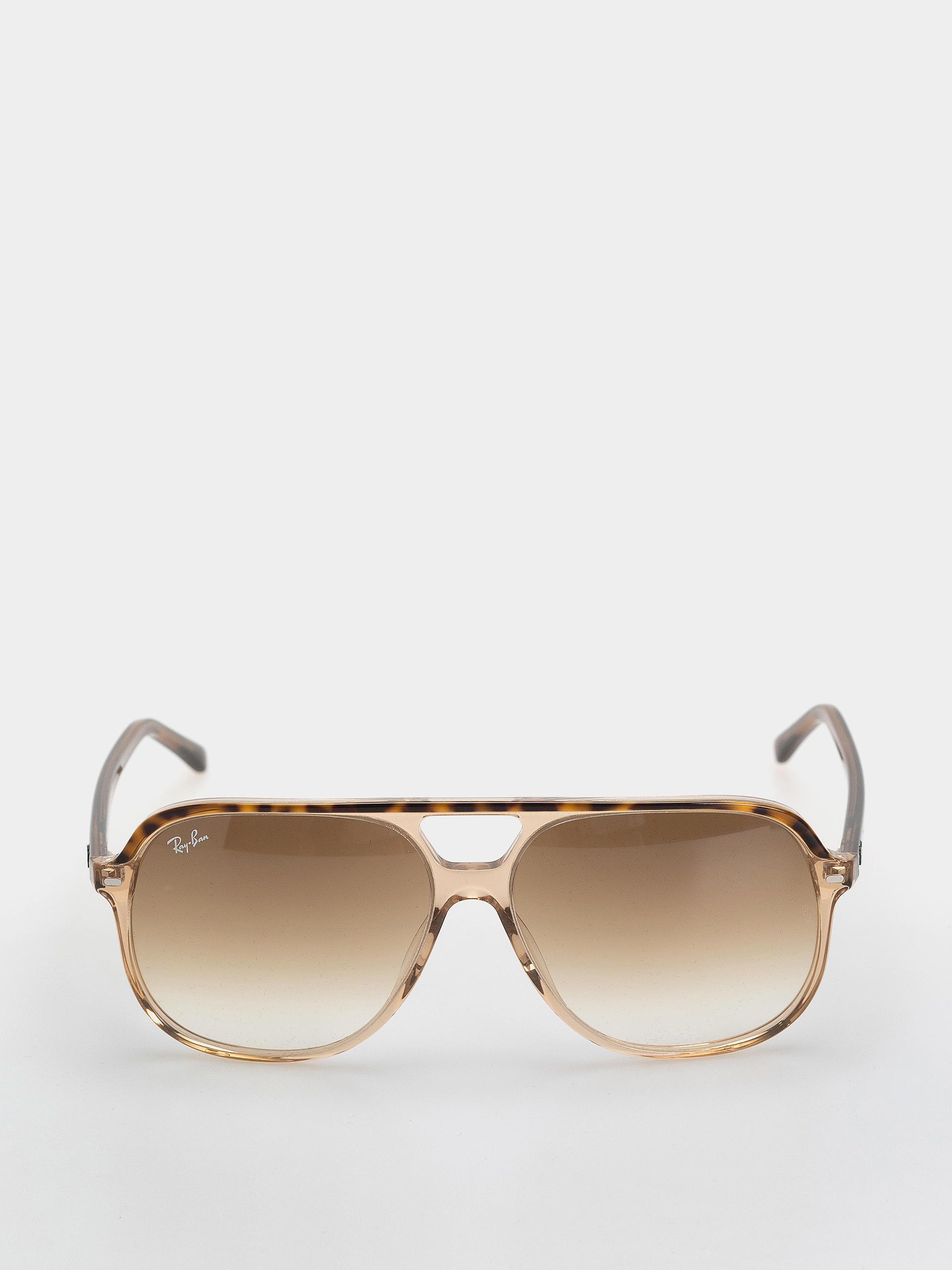 Ochelari de soare Ray-Ban Bill (polerowany hawana przezroczyste brązowe/jasnobrązowy gradalny)