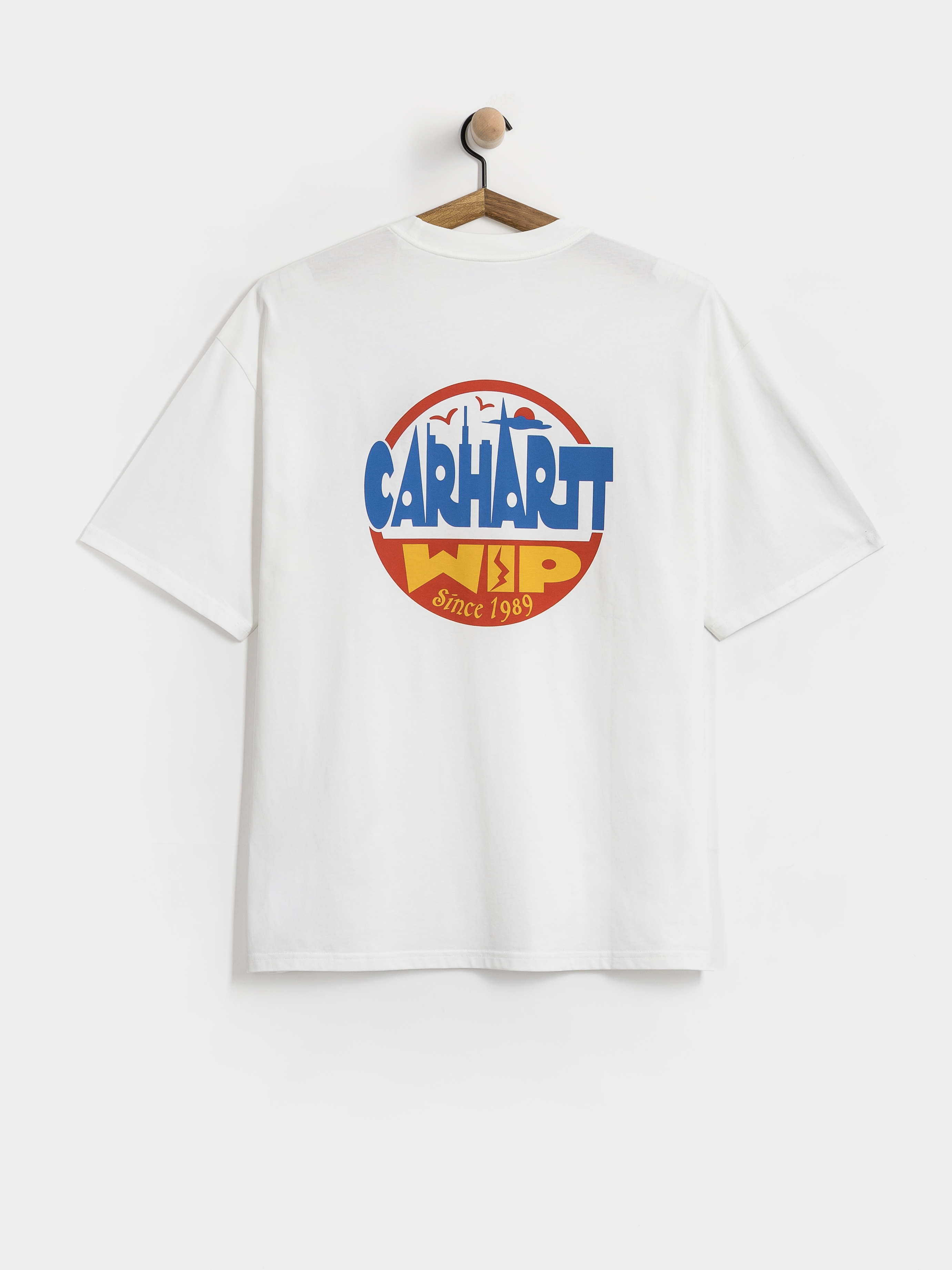 Tricou Carhartt WIP Luggage Label (white)
