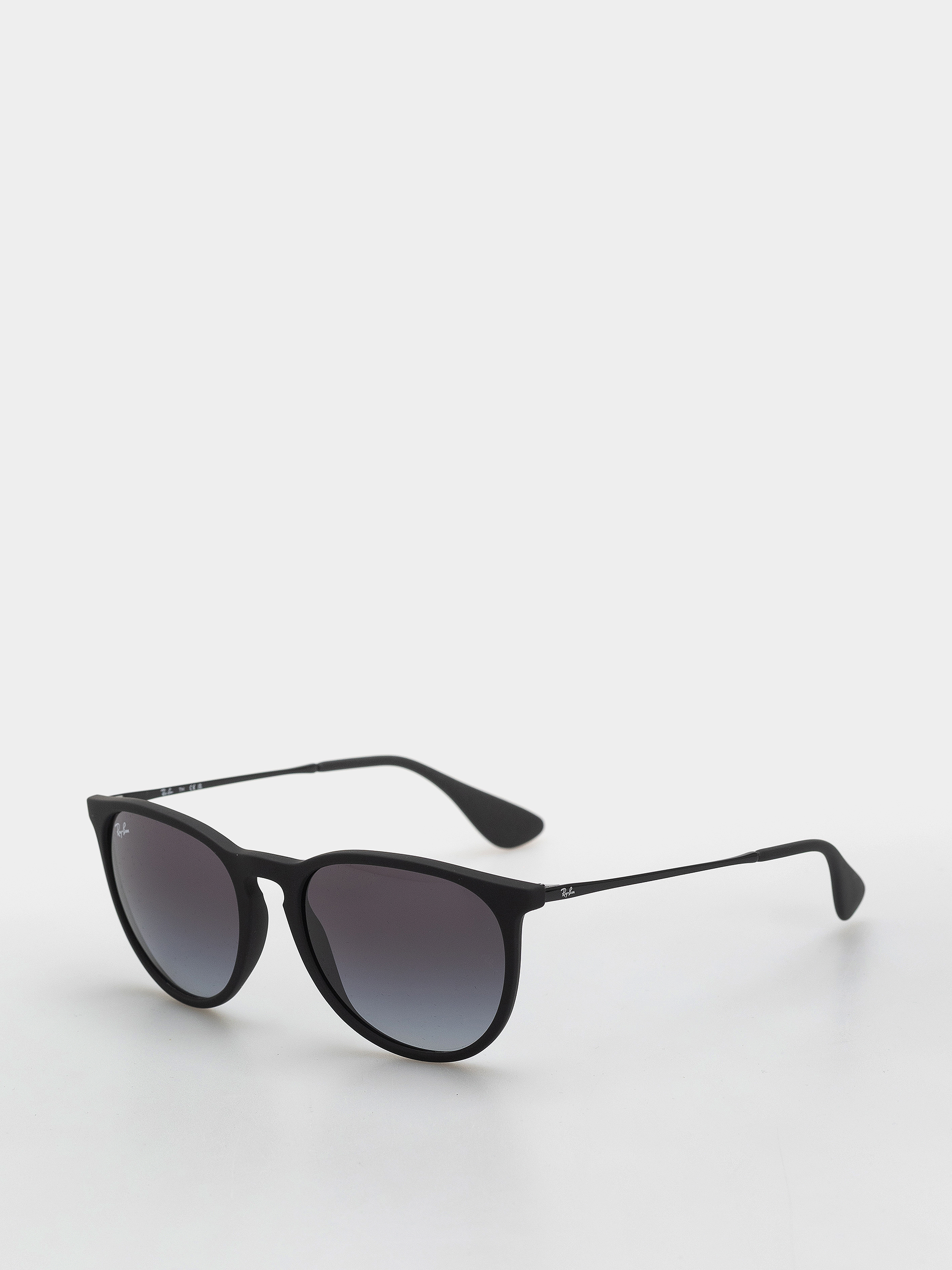 Ochelari de soare Ray-Ban Erika Classic (matowy guma czarny/szary gradalny)