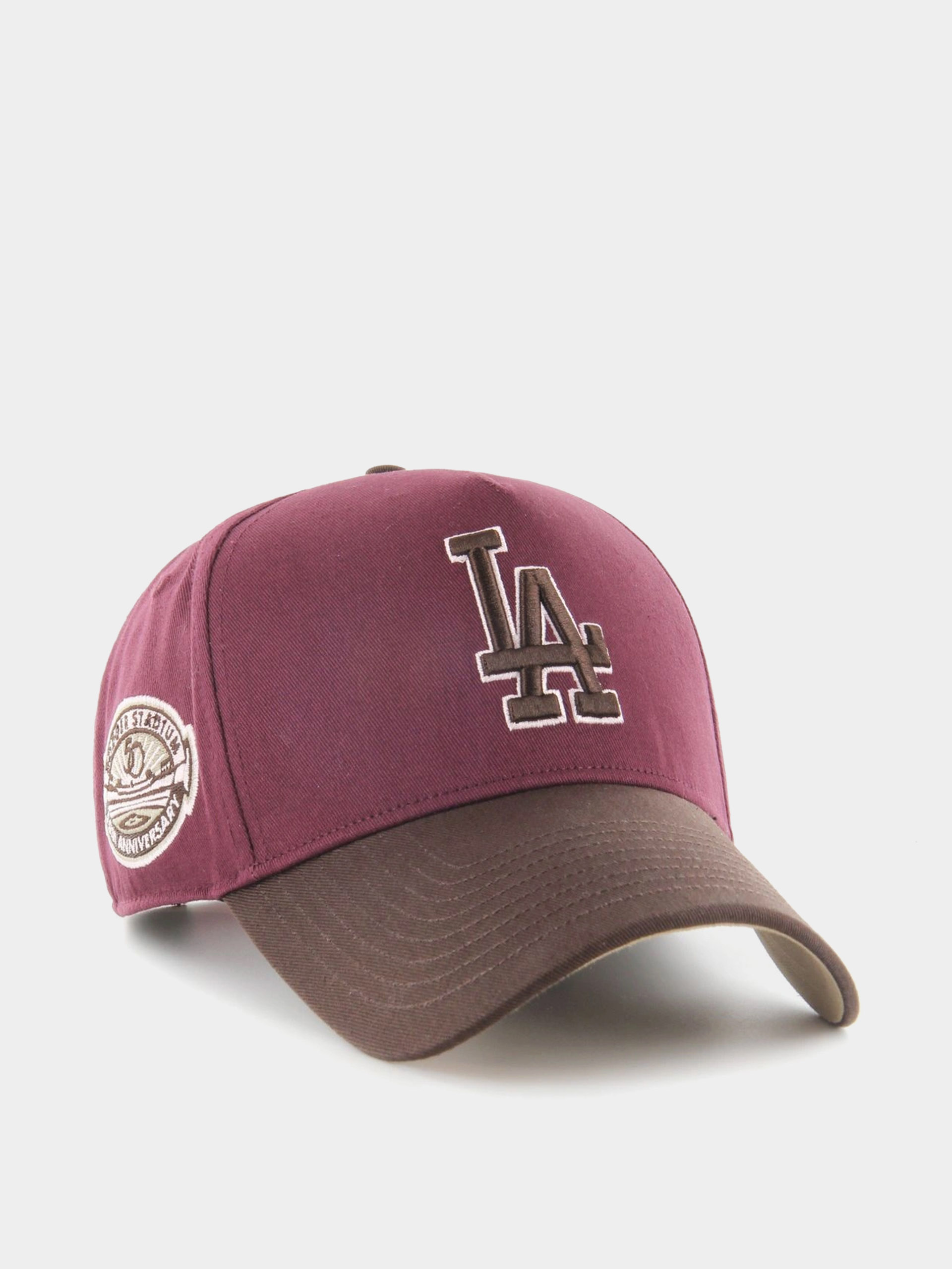 Șapcă 47 Brand MLB Los Angeles Dodgers Sure Shot Cotton MVP (dark maroon)