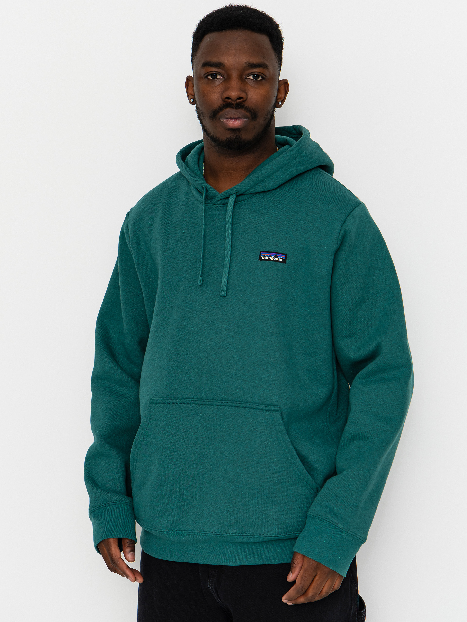 Hanorac cu glugu0103 Patagonia P 6 Label Uprisal HD (gem green)