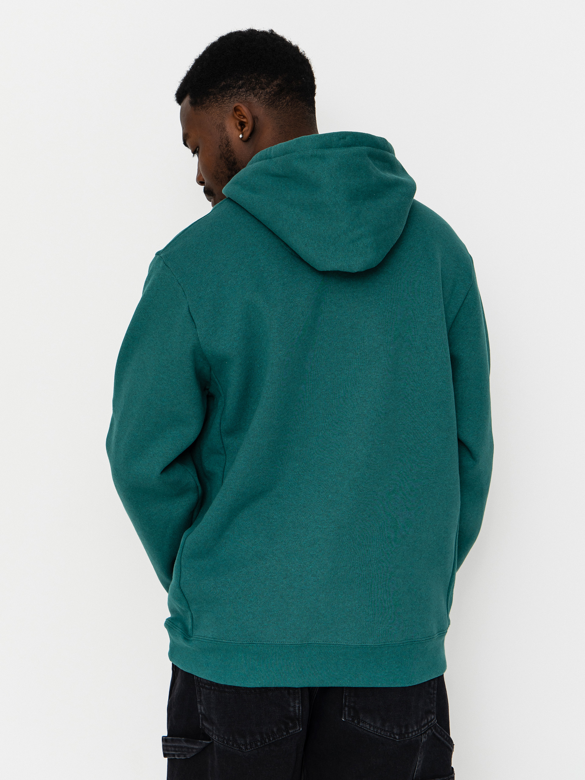 Hanorac cu glugă Patagonia P 6 Label Uprisal HD (gem green)