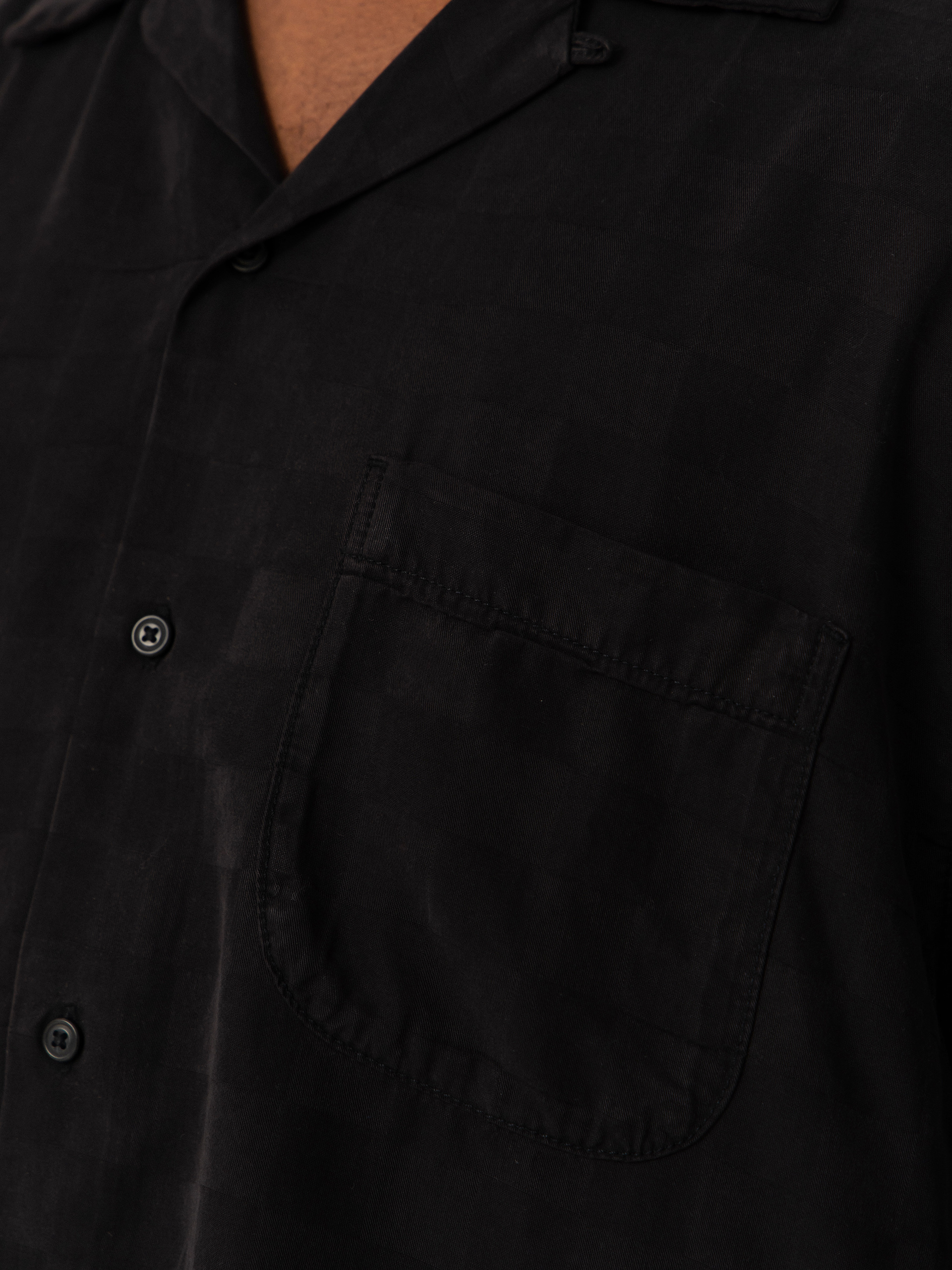Cămașă Vans Van Doren Tencel Check Camp (black)