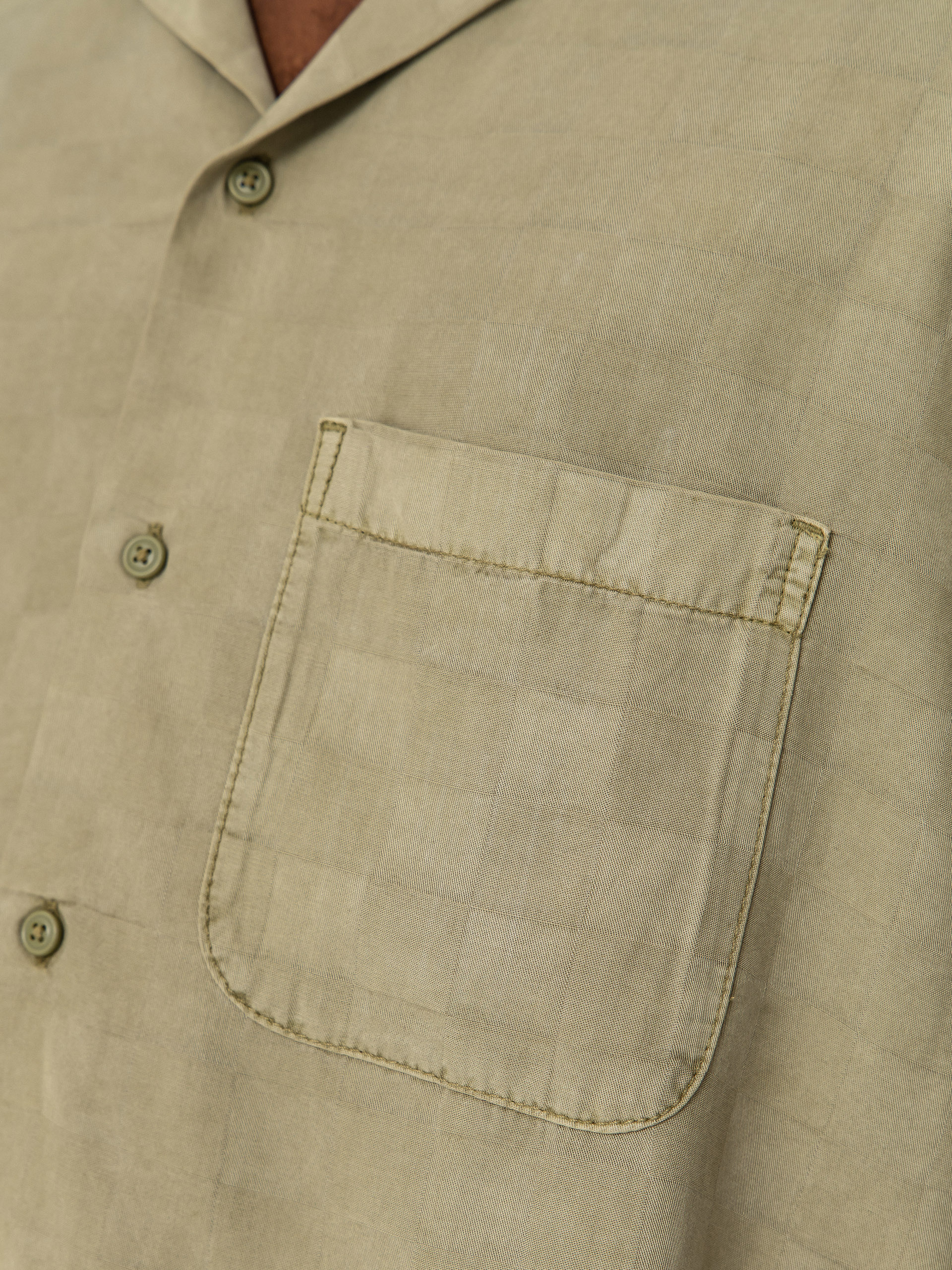 Cămașă Vans Van Doren Tencel Check Camp (soft sage)