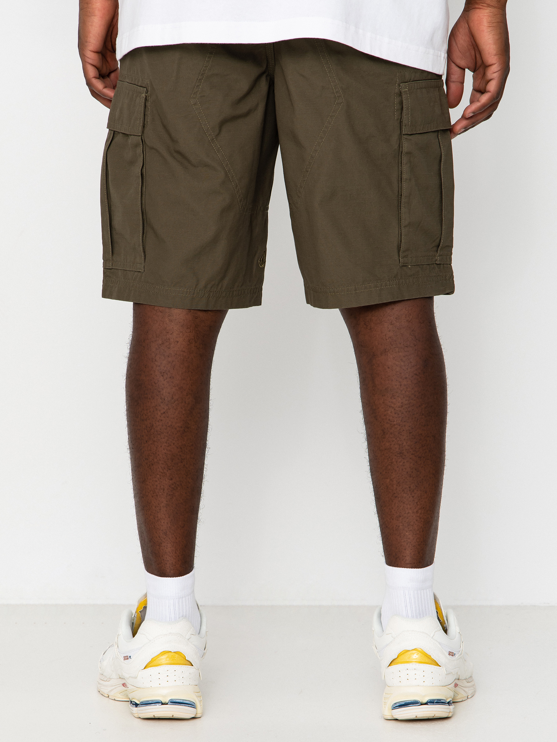 Pantaloni scurți Volcom Strange Tripper Cargo 22 (wintermoss)