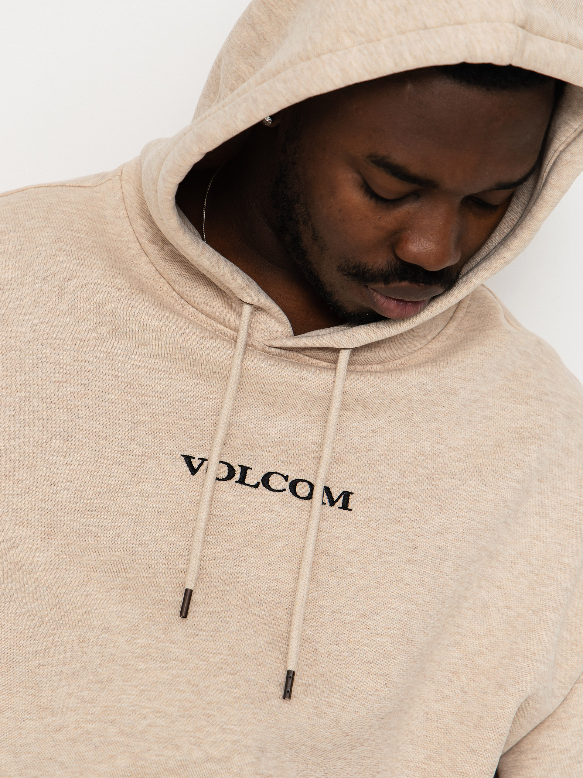 Hanorac cu glugă Volcom Volcom Stone HD (dust heather)