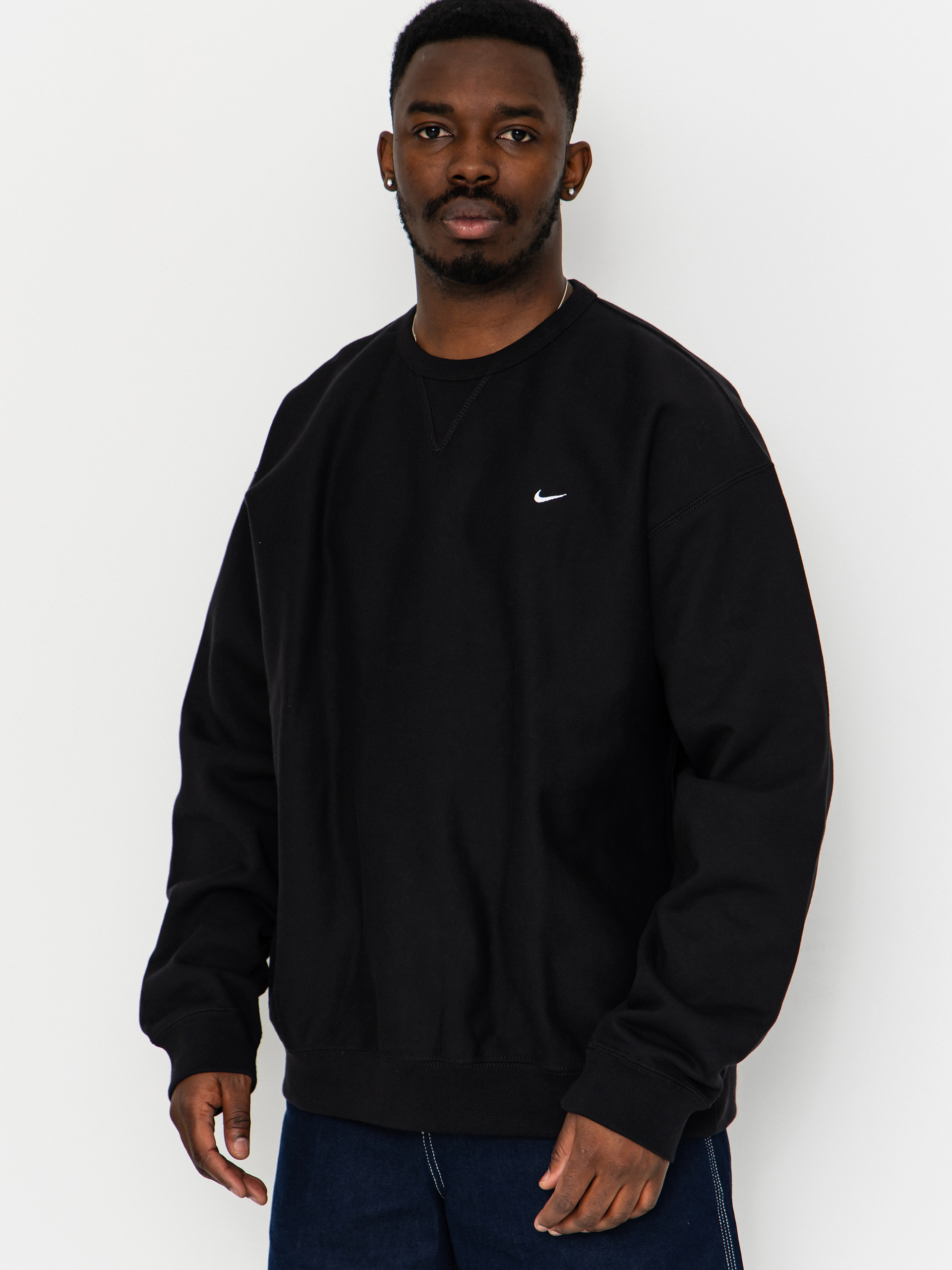 Hanorac Nike SB Solo Swoosh (black/white)