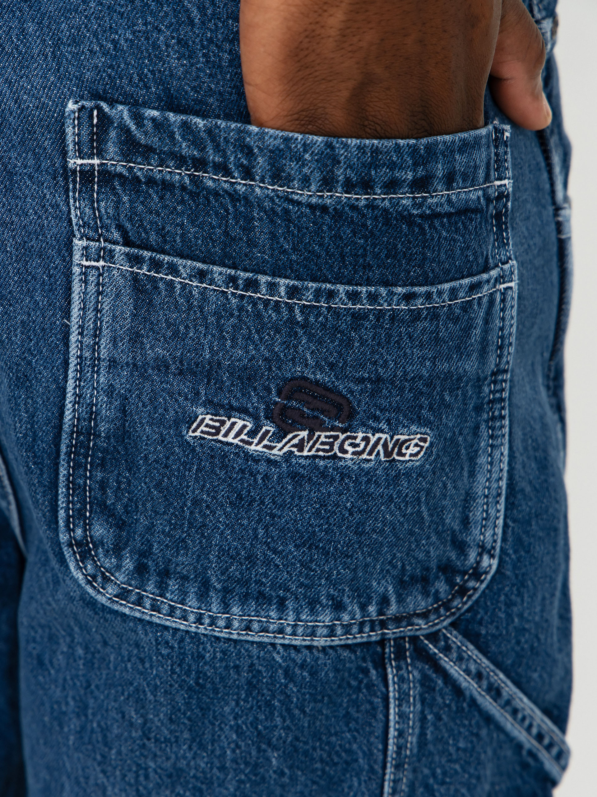 Pantaloni scurți Billabong Bad Dog Workwear Denim (ocean wash)