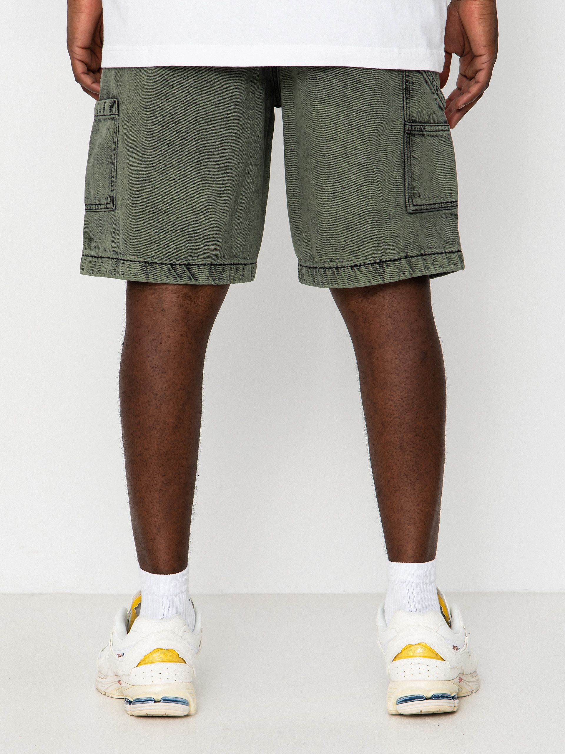 Pantaloni scurți Billabong Bad Dog Workwear Denim (moss green)