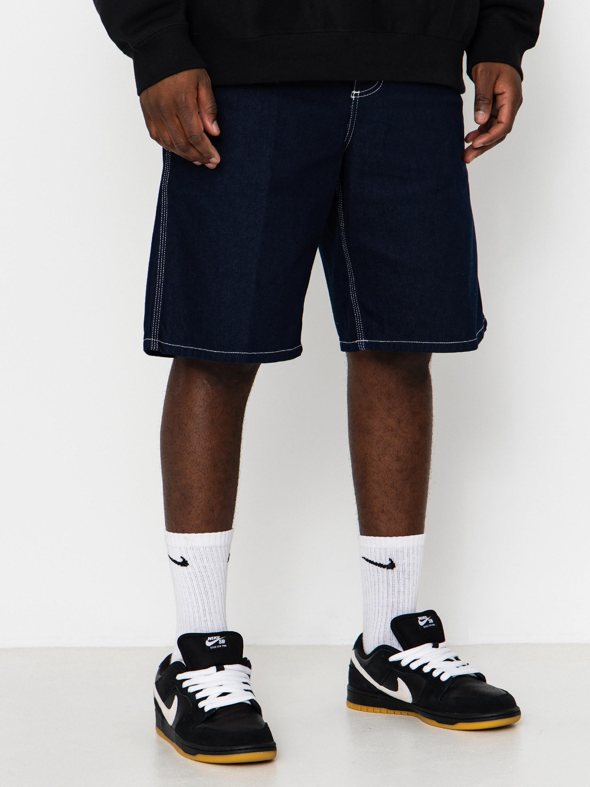 Pantaloni scurți Carhartt WIP Simple (blue one wash)