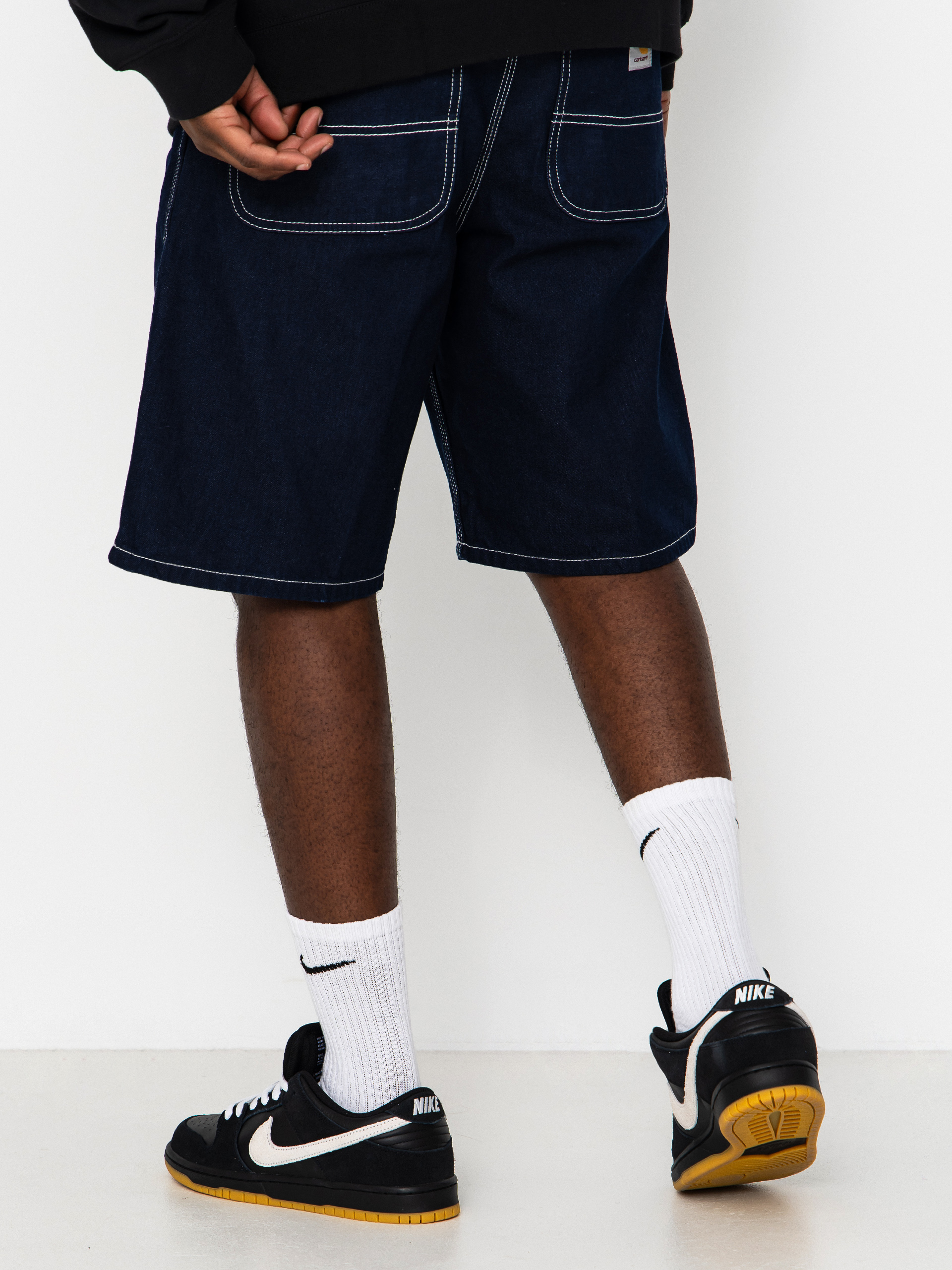 Pantaloni scurți Carhartt WIP Simple (blue one wash)