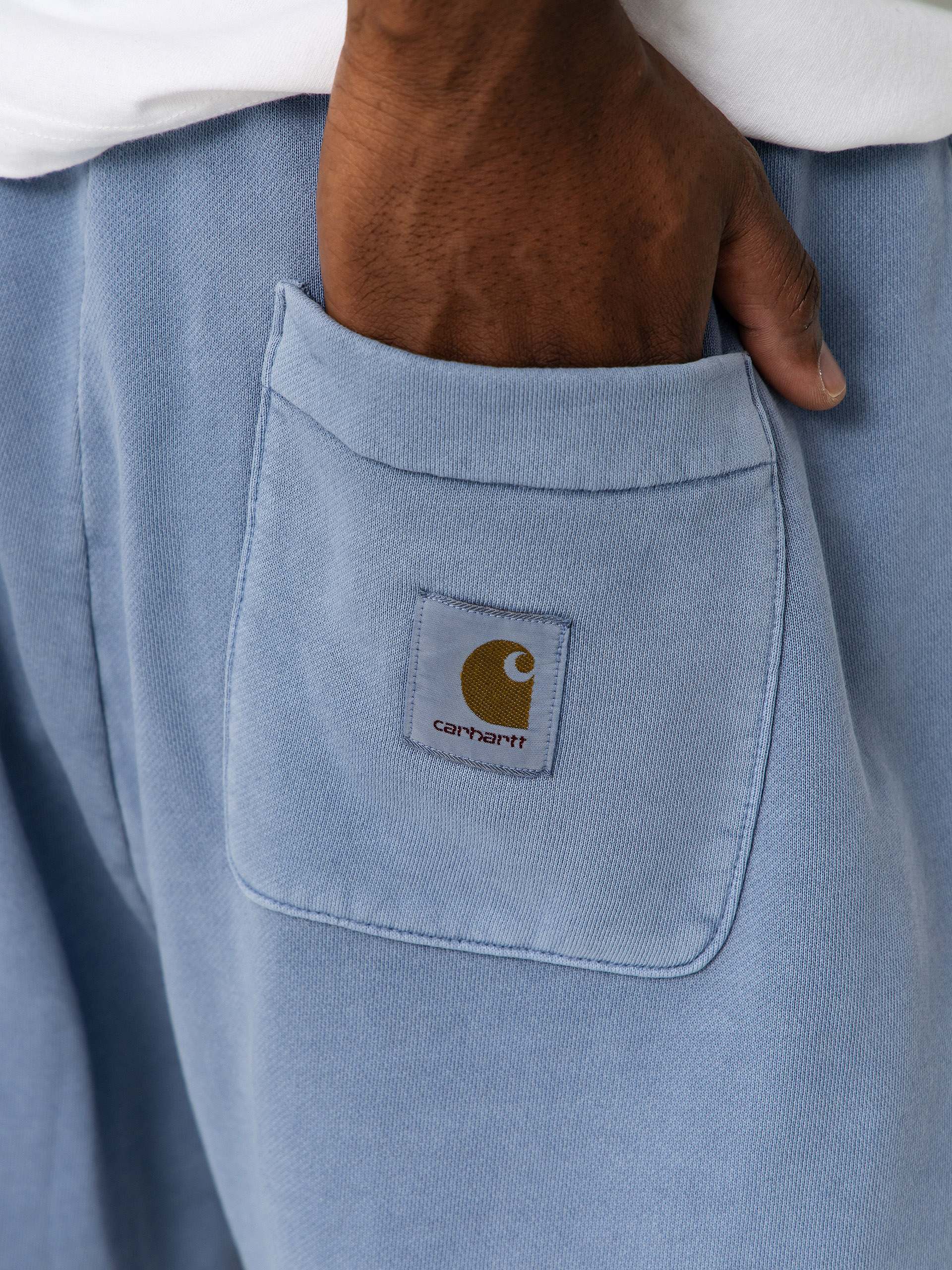 Pantaloni scurți Carhartt WIP Nelson (gentle blue)