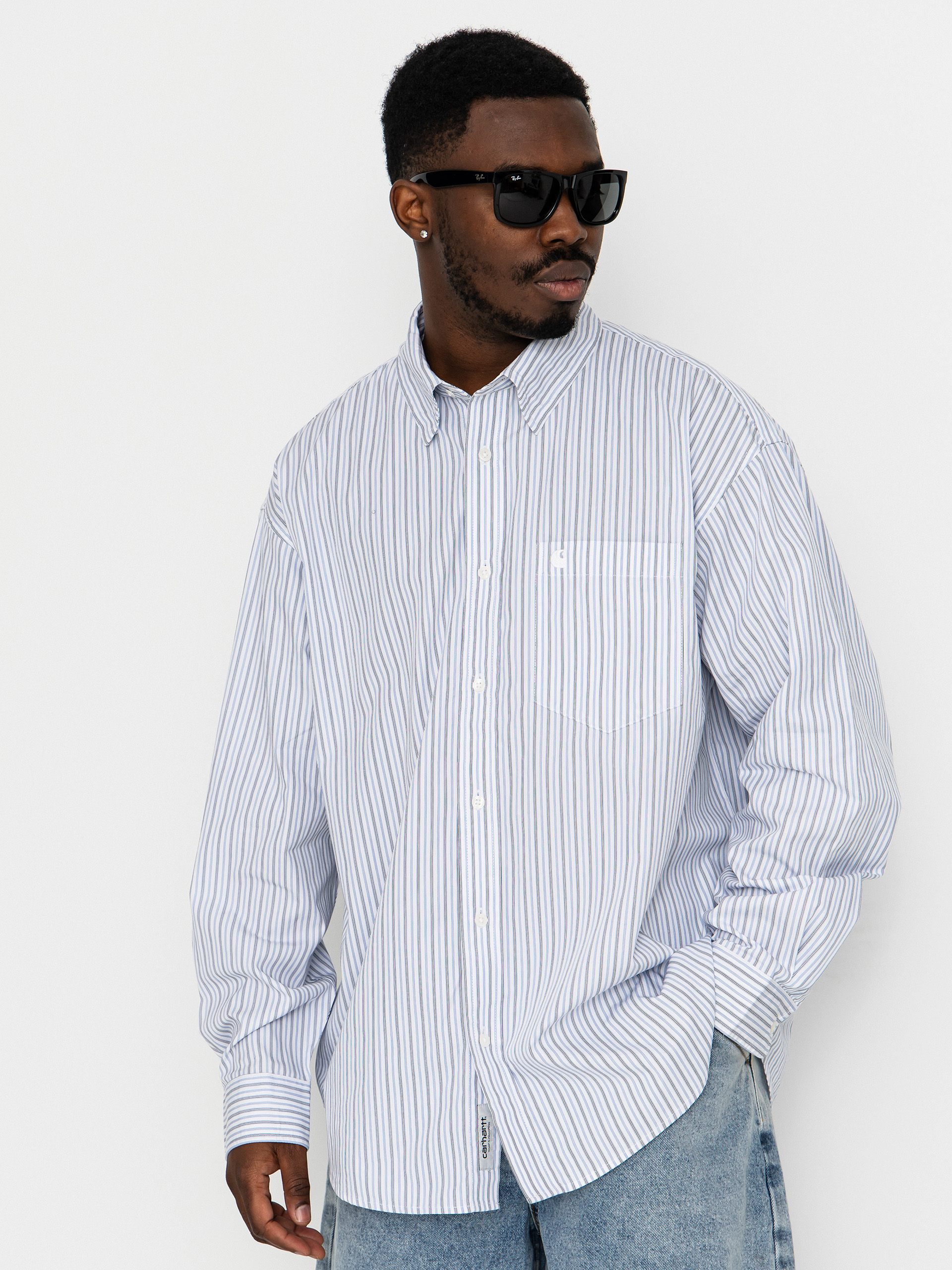 Cămașă Carhartt WIP Keene (keene stripe white)