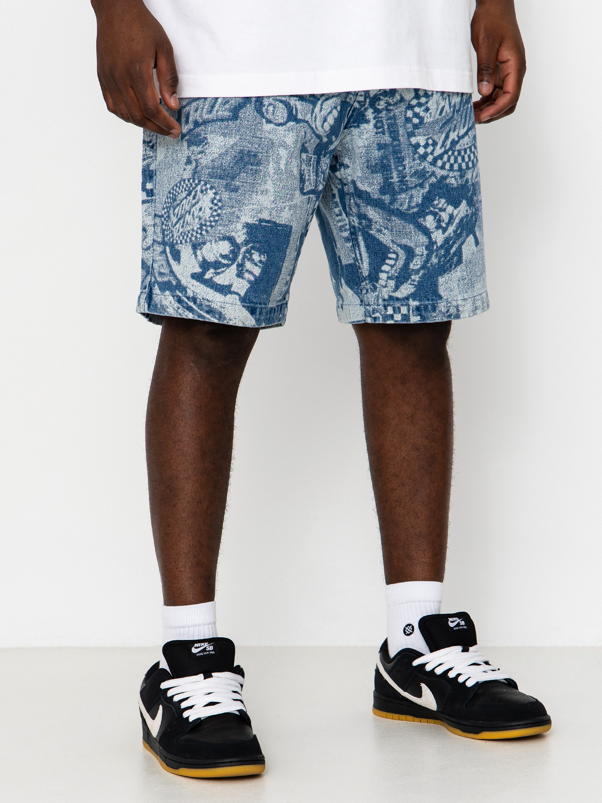 Pantaloni scurți Santa Cruz Big (stonewash collage)