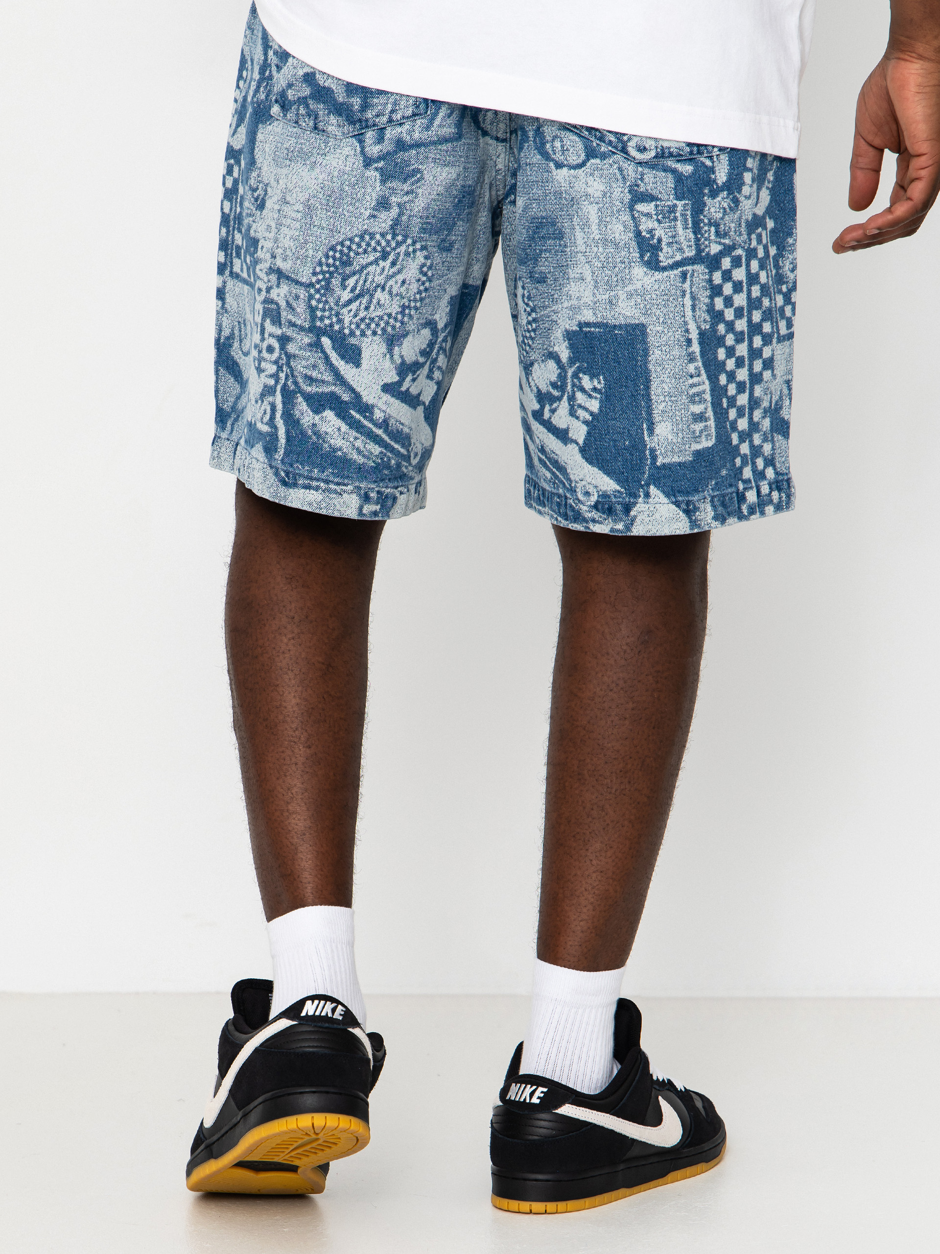 Pantaloni scurți Santa Cruz Big (stonewash collage)
